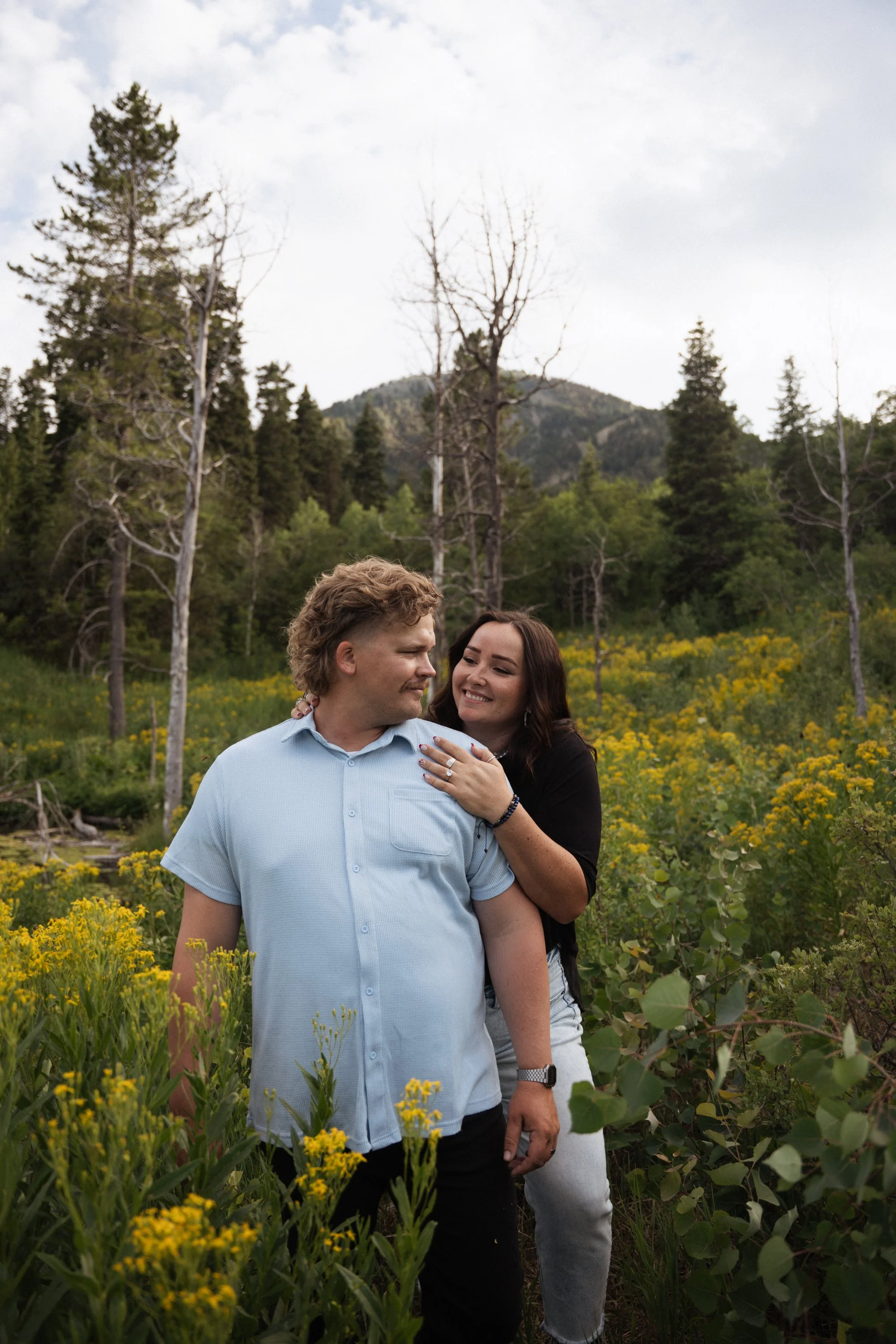 Snow Basin Engagements | Sadie and Adam