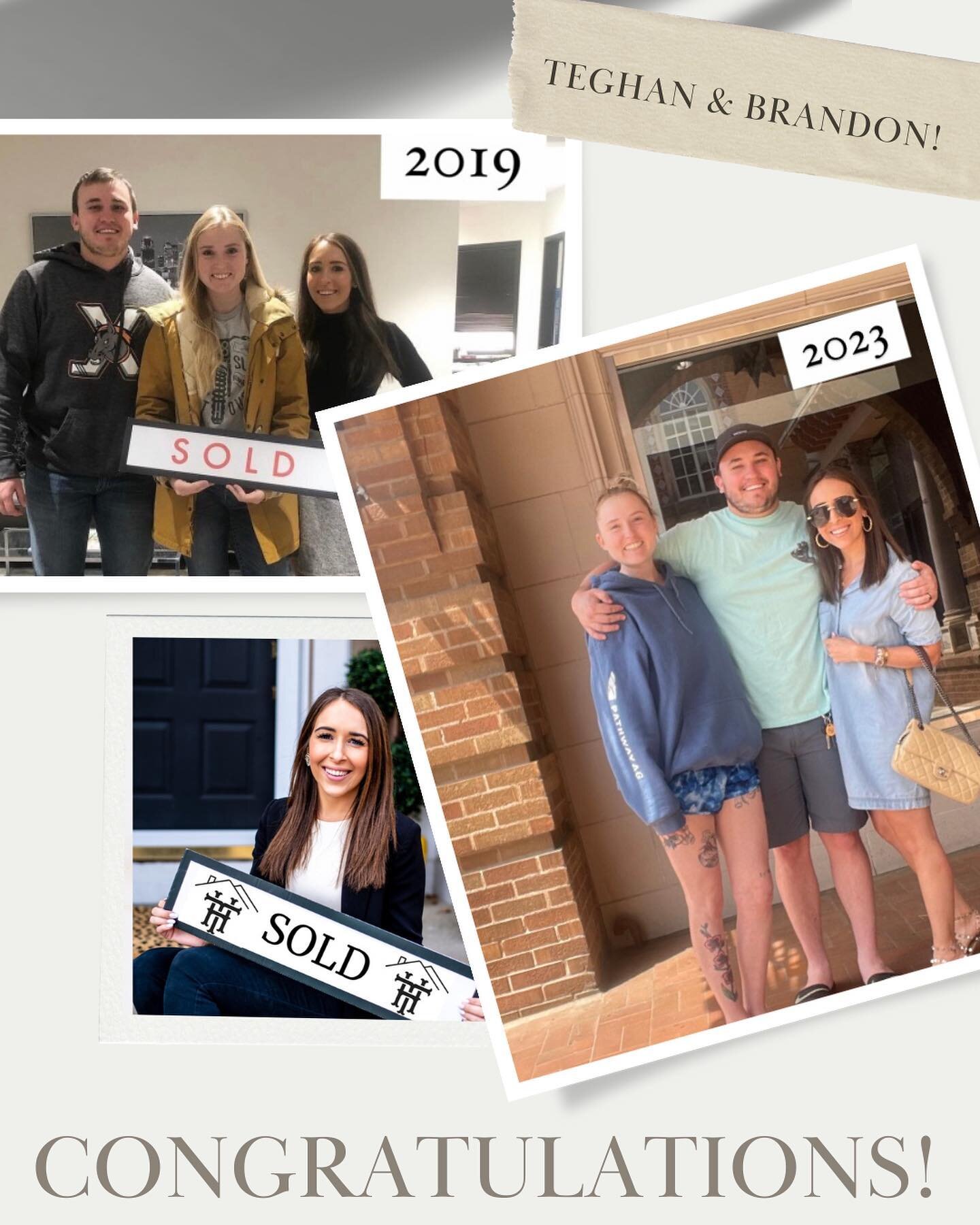 🤍Congratulations🤍

To my wonderful clients Teghan and Brandon on a successful sale of their beautiful home here in KC. I had the honor of helping them purchase the home in 2019 when they were moving here for Teghan to attend Law School! ➡️Now fast 