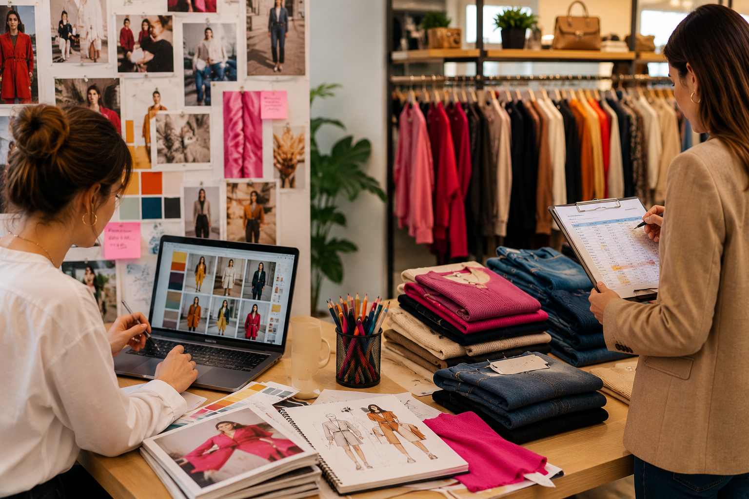 What Is the Difference Between Fashion Marketing and Fashion Merchandising?