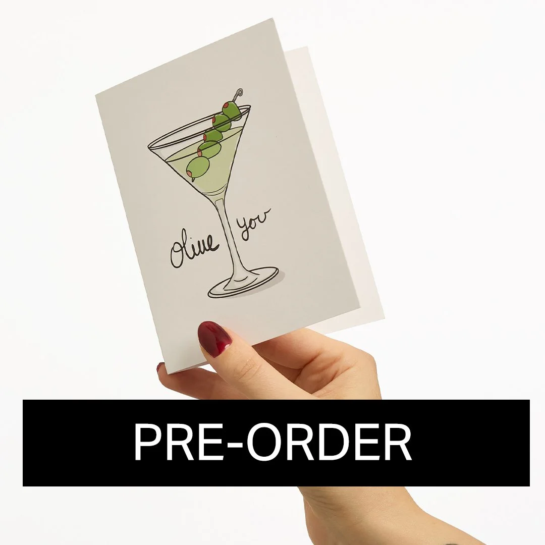 Olive You Card