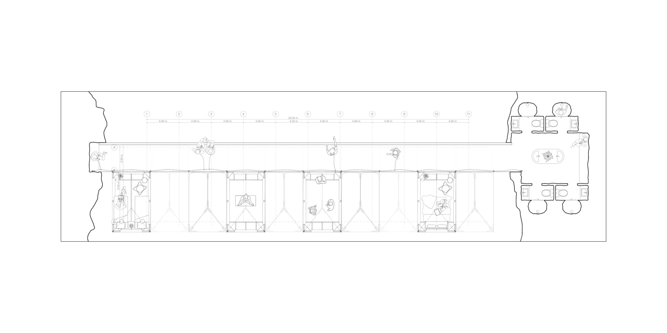 Floating Retreat - Overall Plan