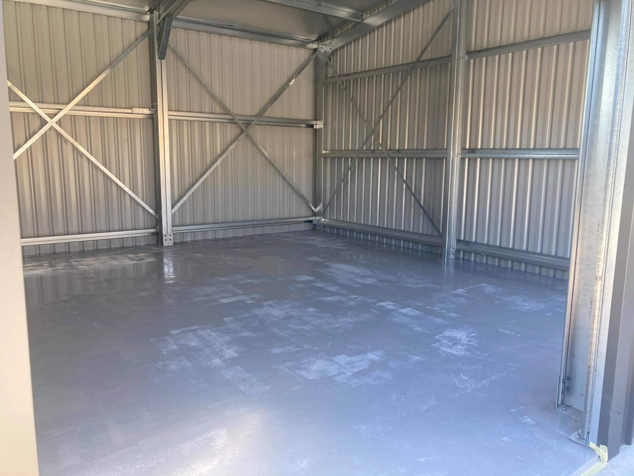 Original concrete surface