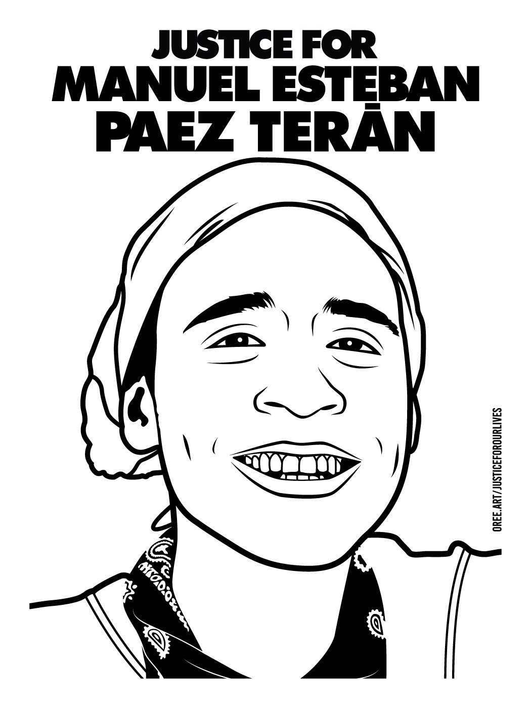 Justice for Manuel Esteban Paez Teran