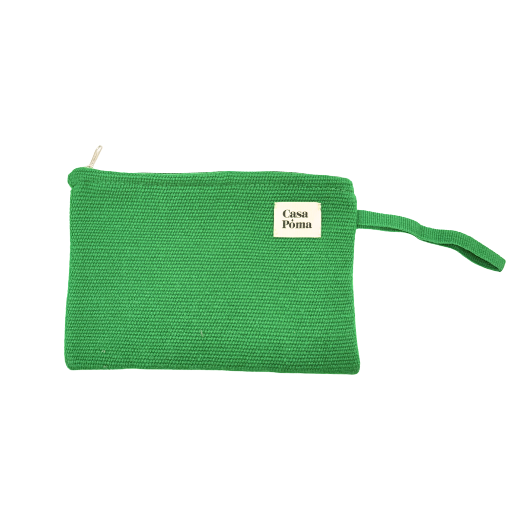 Pochette Ayacucho clutch fleuri original en laine d'alpaga