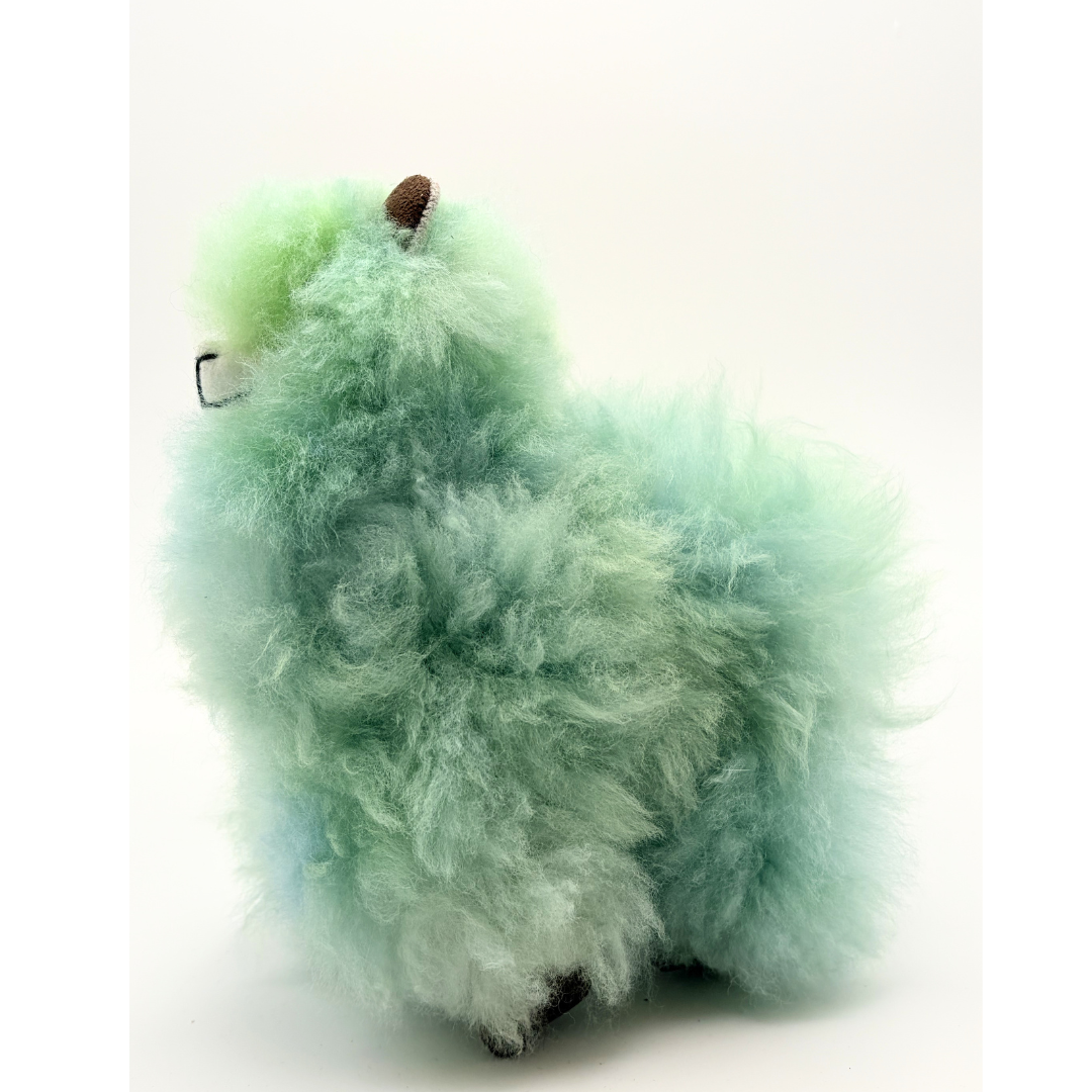pelucha lama vert peluche alpaga