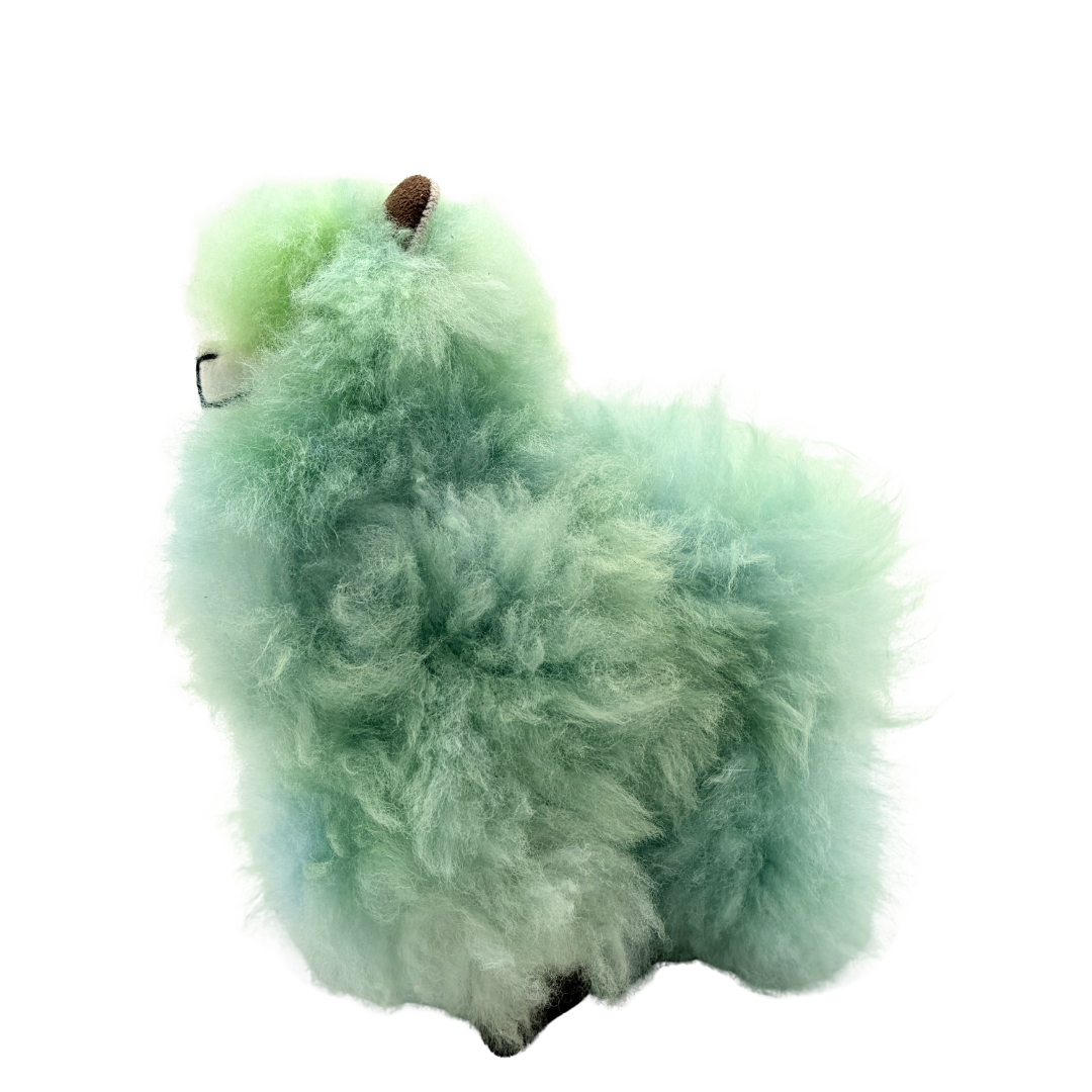 peluche lama vert peluche alpaga