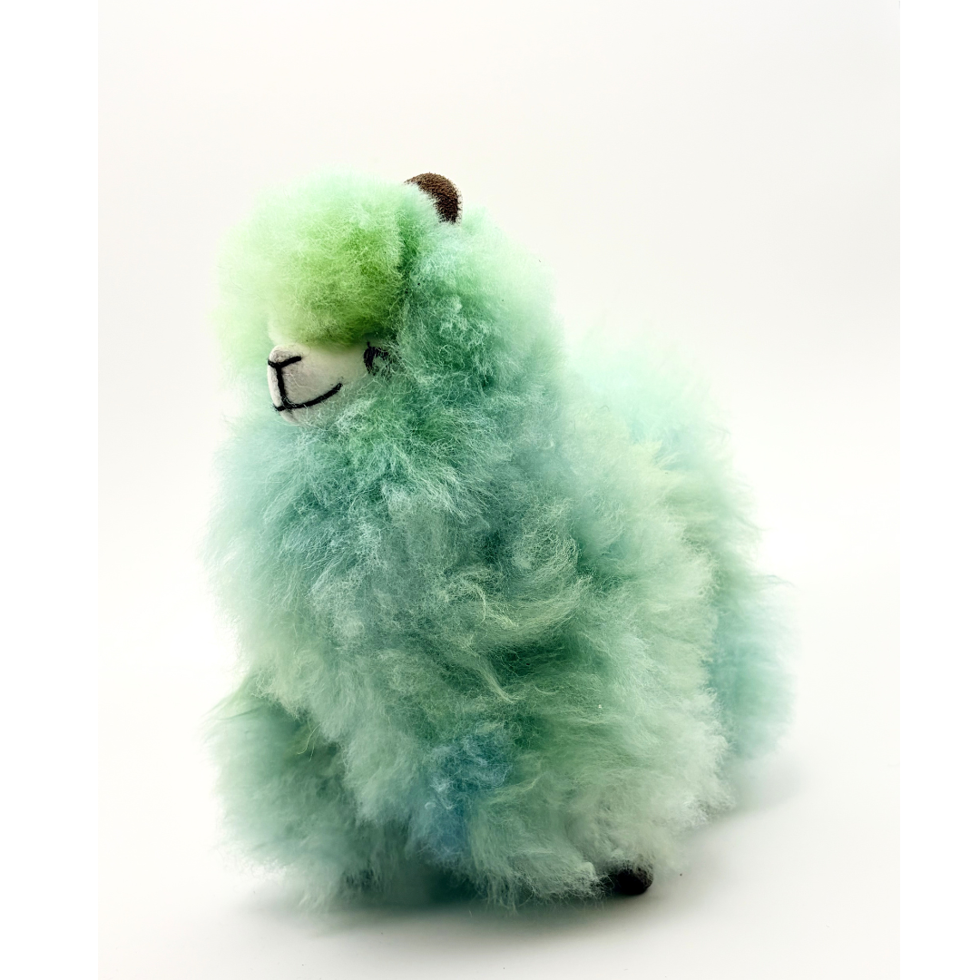 pelucha lama vert peluche alpaga