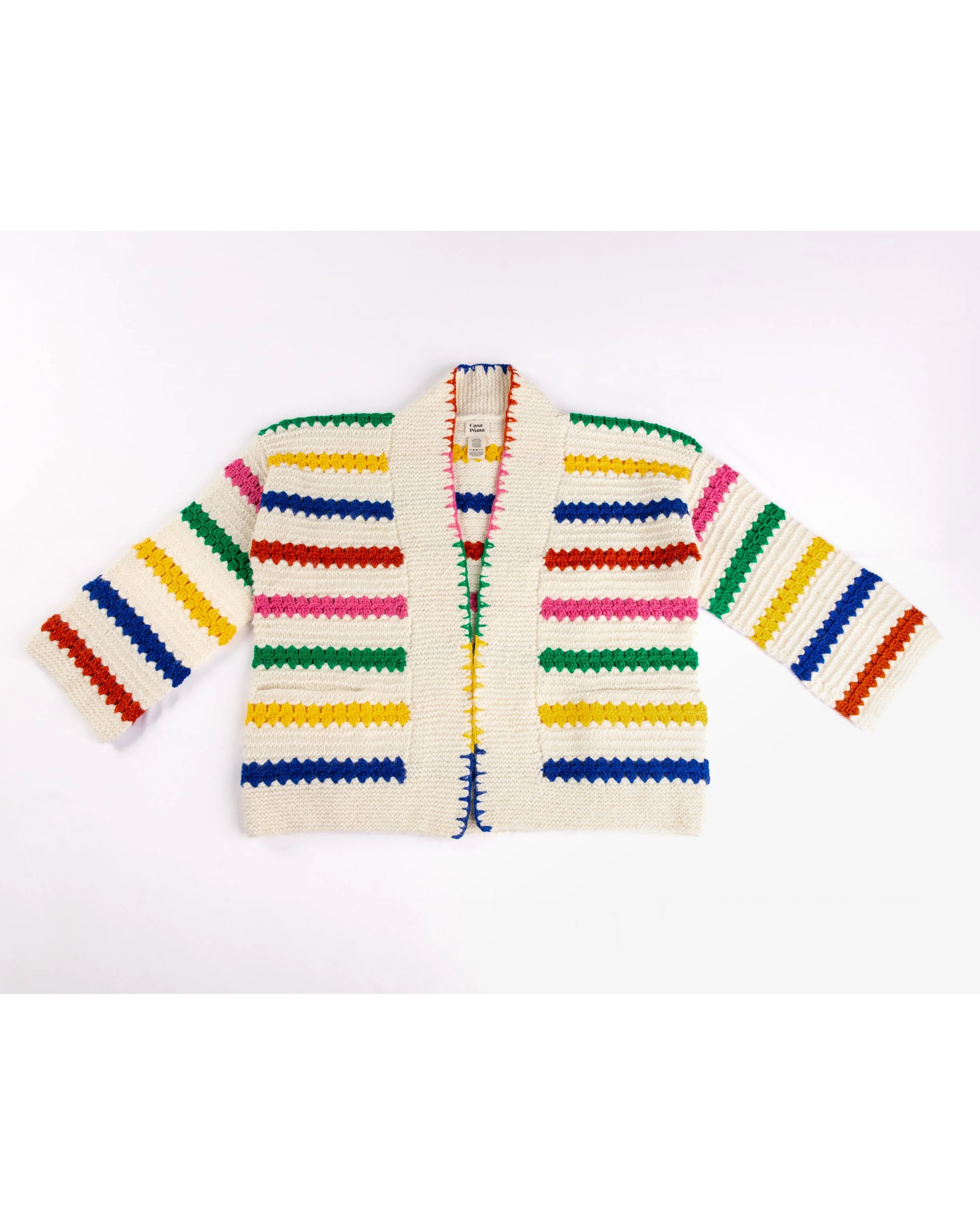 Kimono en Maille Rainbow