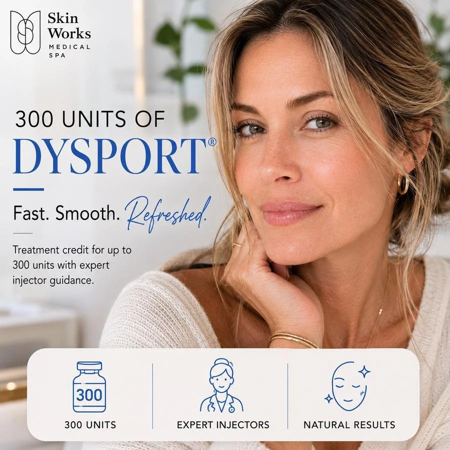 300 units of Dysport®