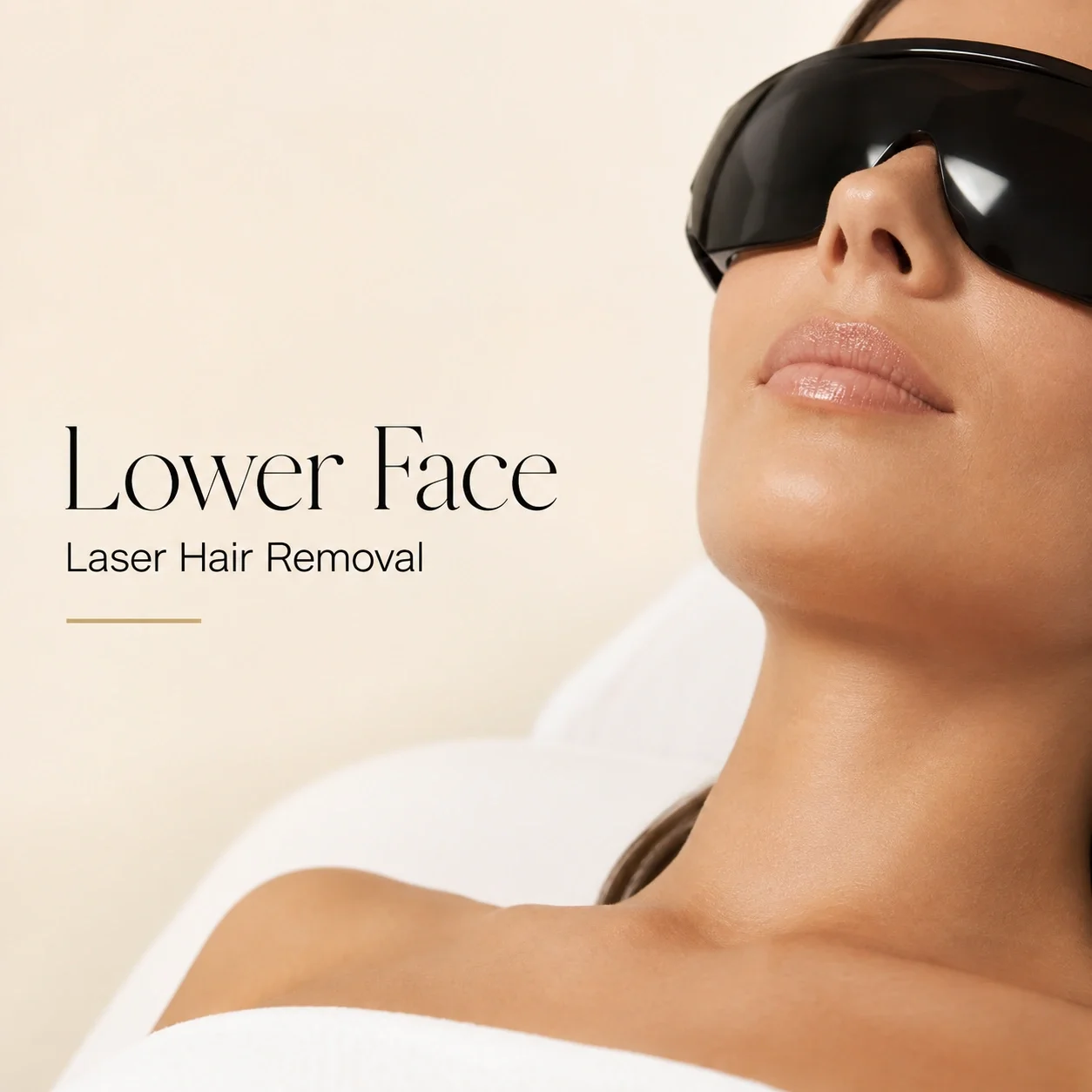 Laser Hair Removal — Lower Face x6