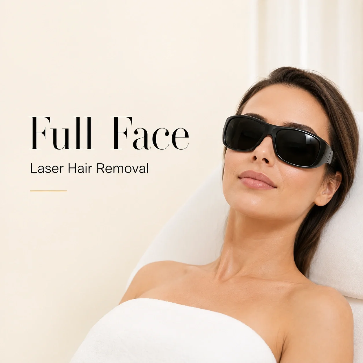 Laser Hair Removal — Full Face x6