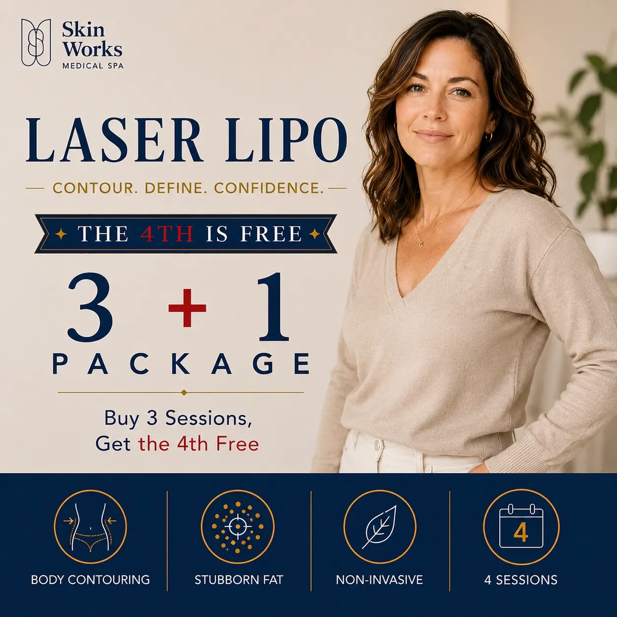 Laser Lipo 3+1 Package