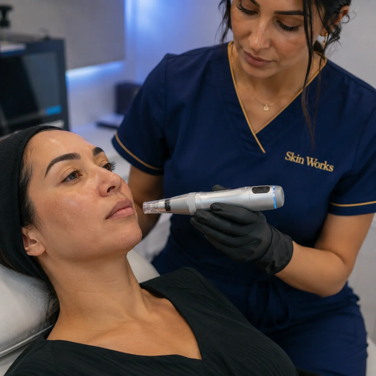 Classic Microneedling, Face & Neck; Package of 3