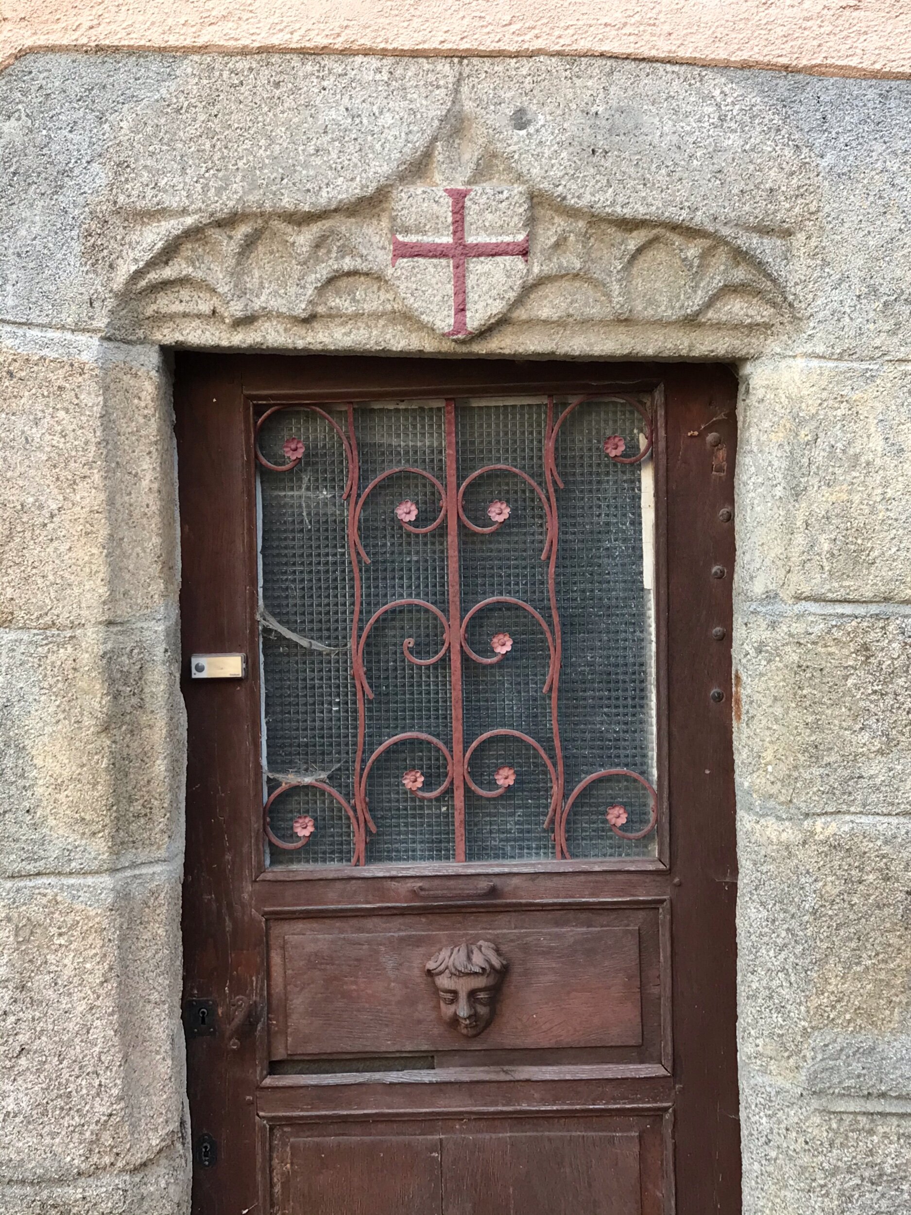 Doorway in Bellac.