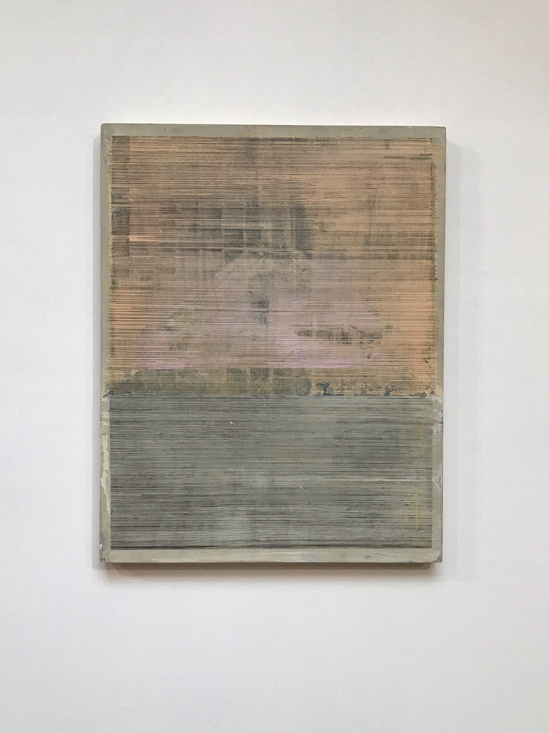 Hanna ten Doornkaat, 'P1  208 (Perfect Imperfection series), 2016, 36x28cm, acrylic and graphite on board.