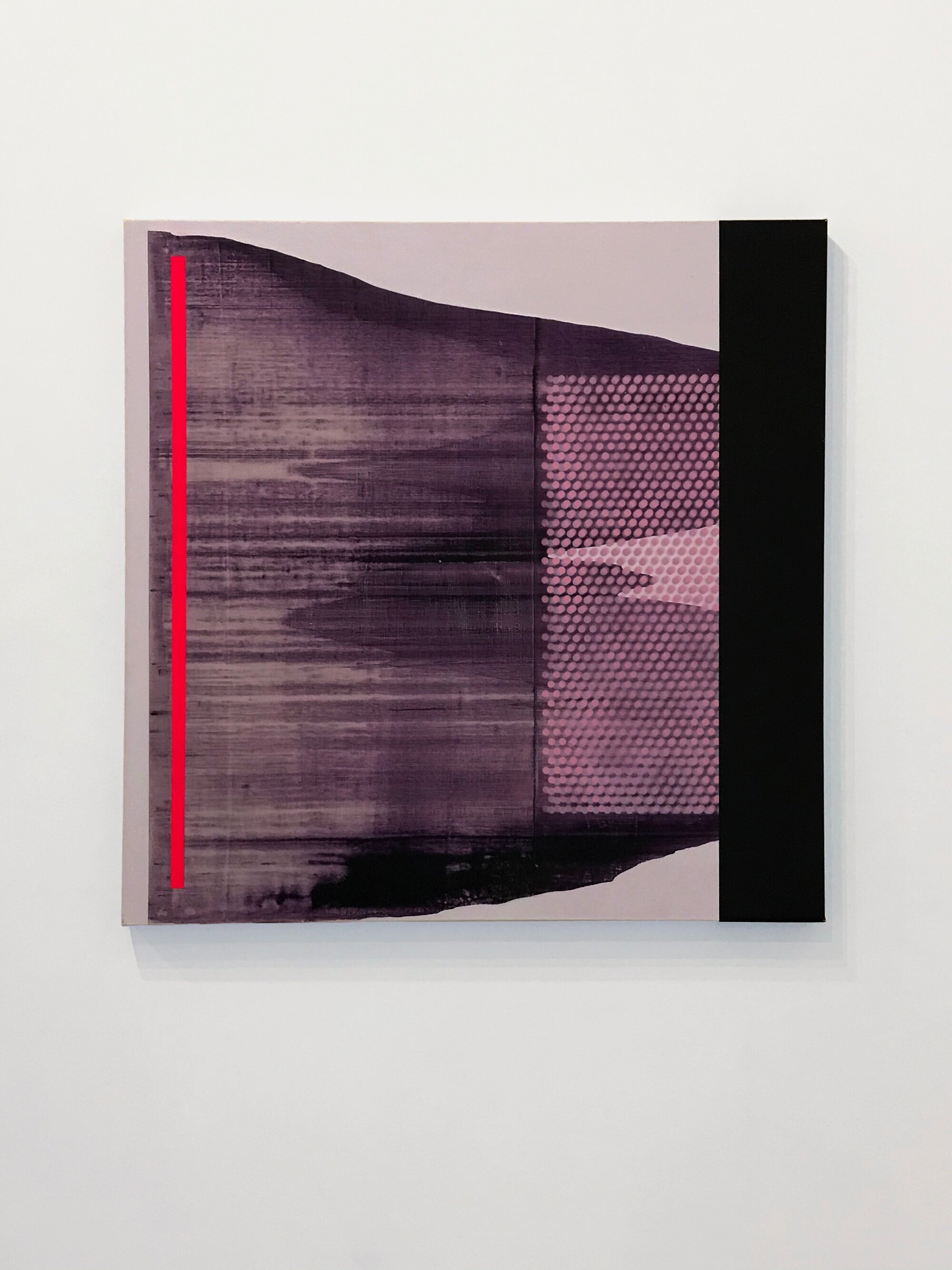 Max Gottlieb, 'Shift' 2020, 76x76cm, acrylic on canvas