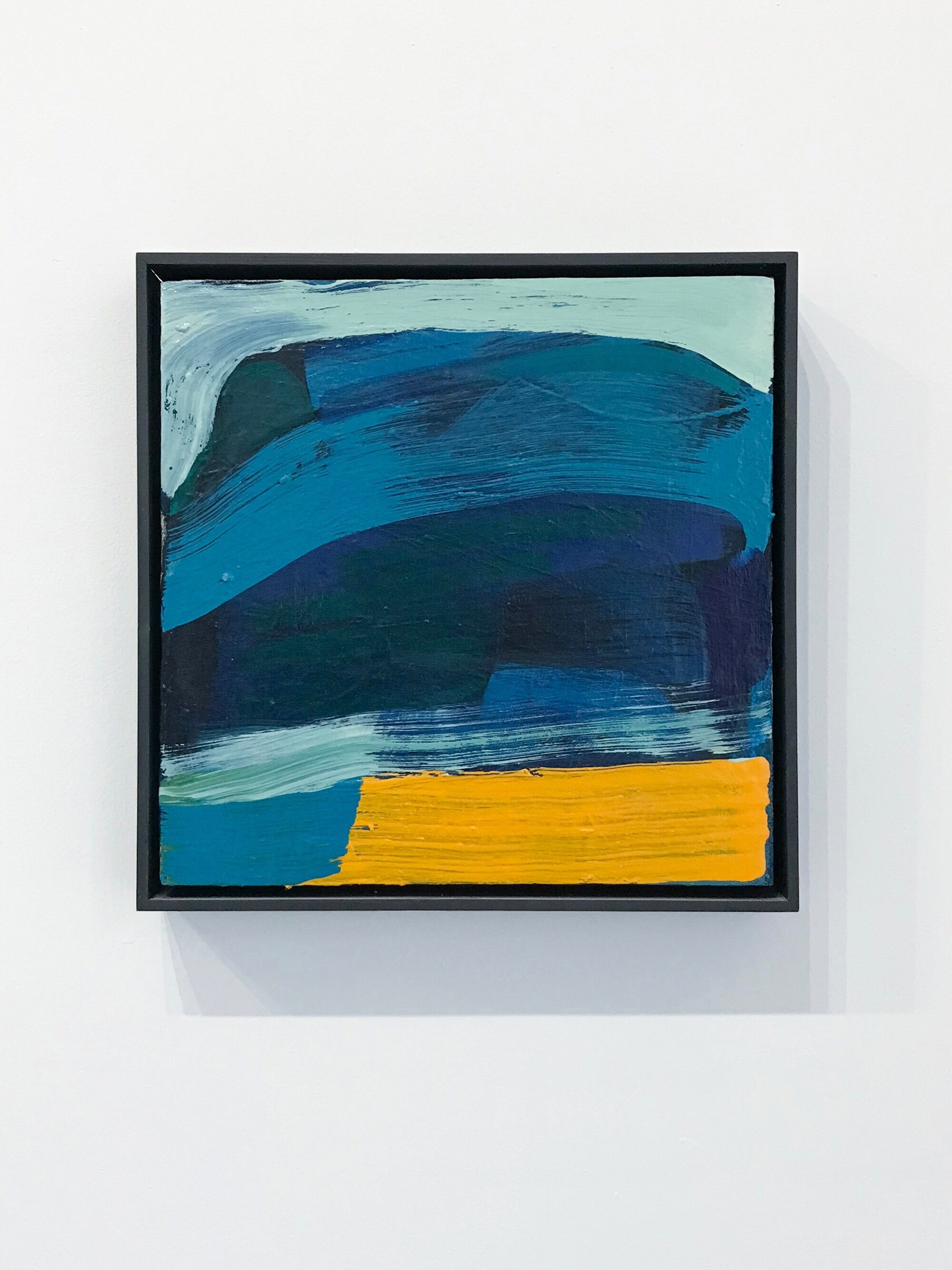 Siwan Gillick, 'Foel Fawr' 2019, 33x33cm including frame, oil on canvas. NFS.
