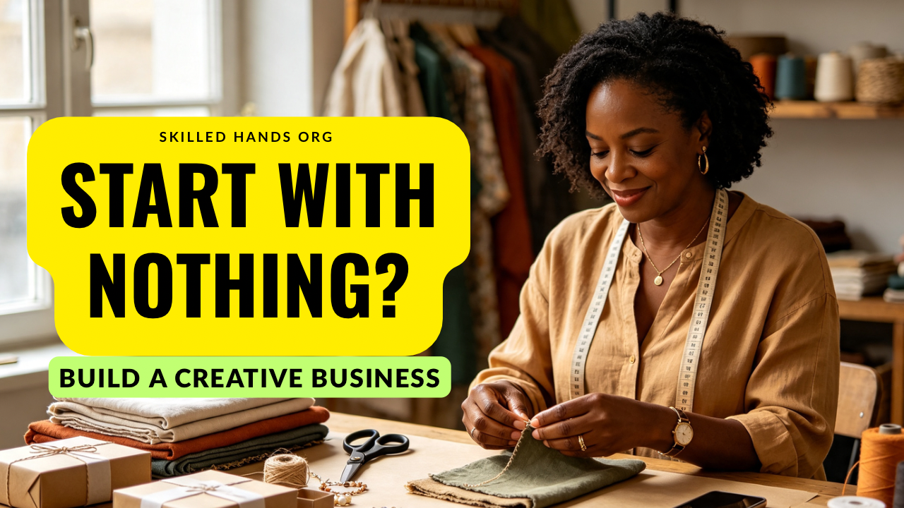 How to Start a Creative Business From Scratch — Even If You Have Little Money