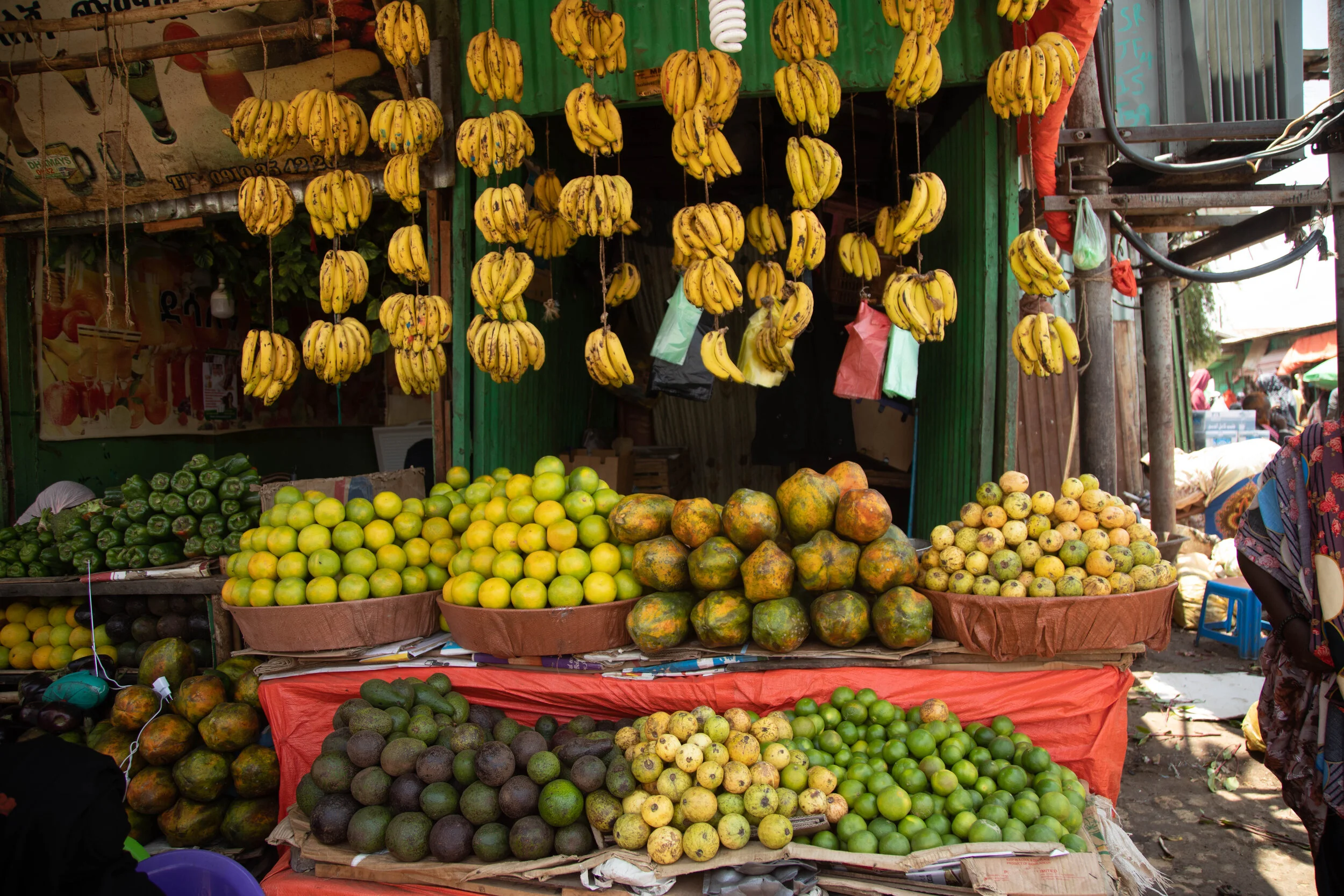Fruit market in Jigjiga
