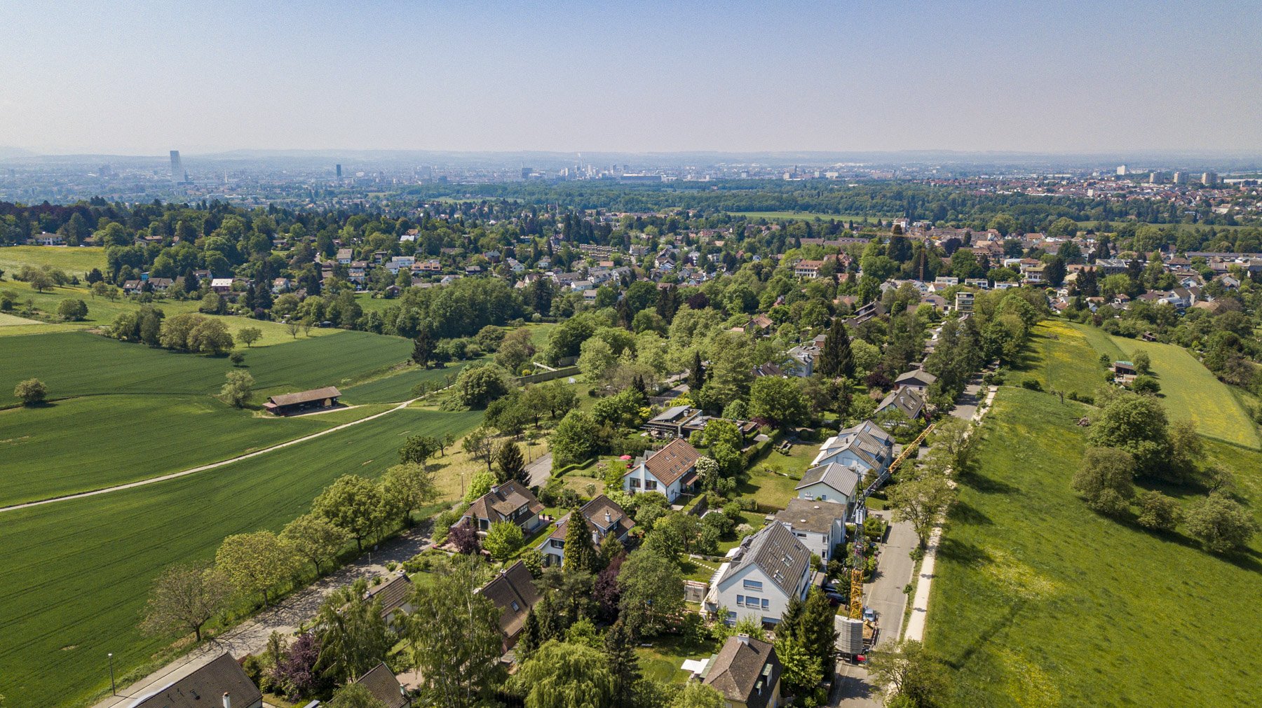 zweiwest Drohnenfotografie Basel Quartiere