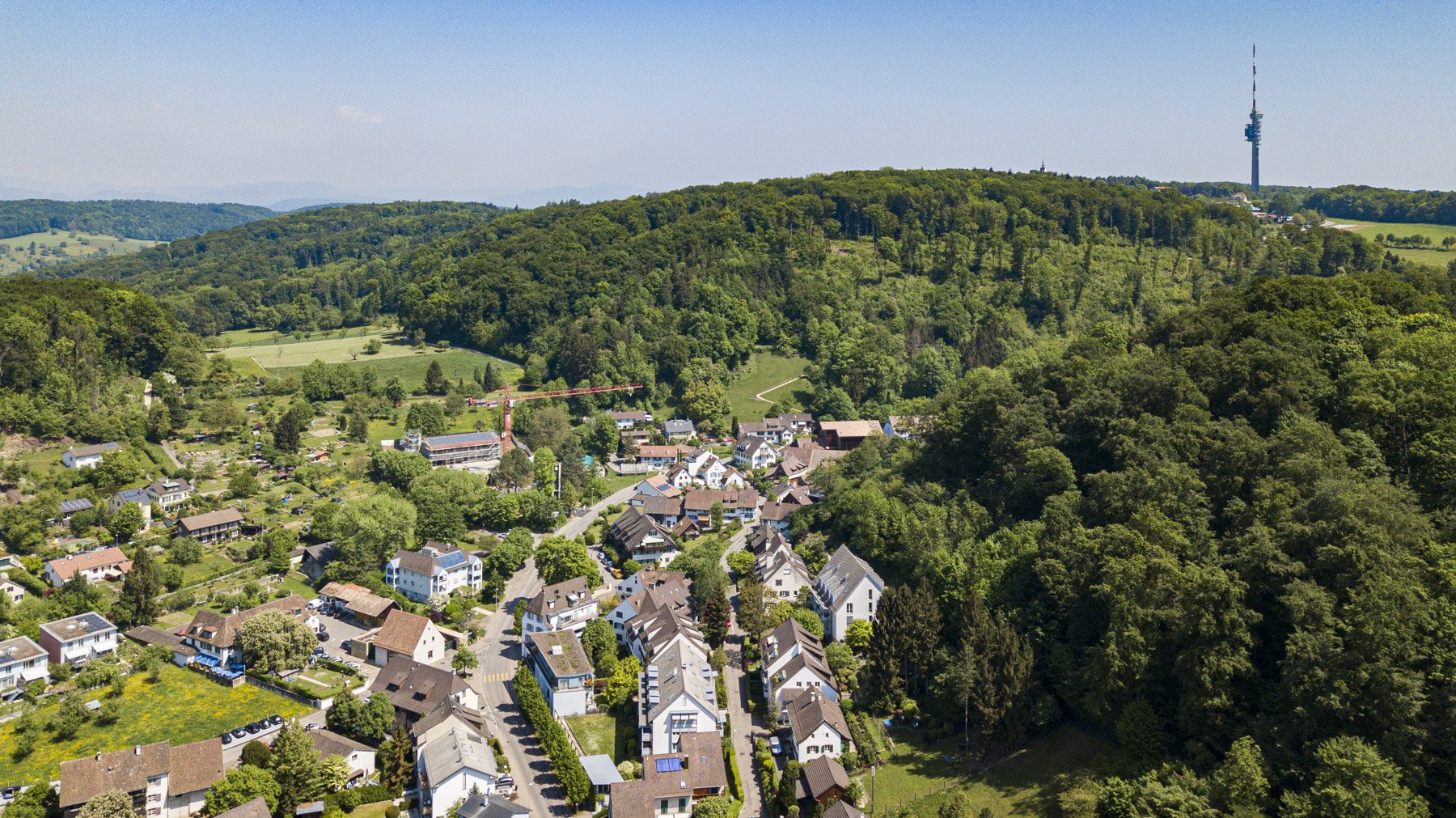 zweiwest Drohnenfotografie Basel Quartiere