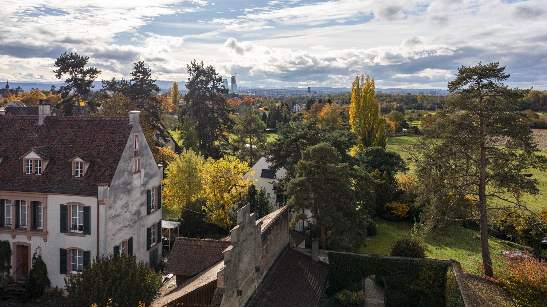 zweiwest Drohnenfotografie Basel Quartiere