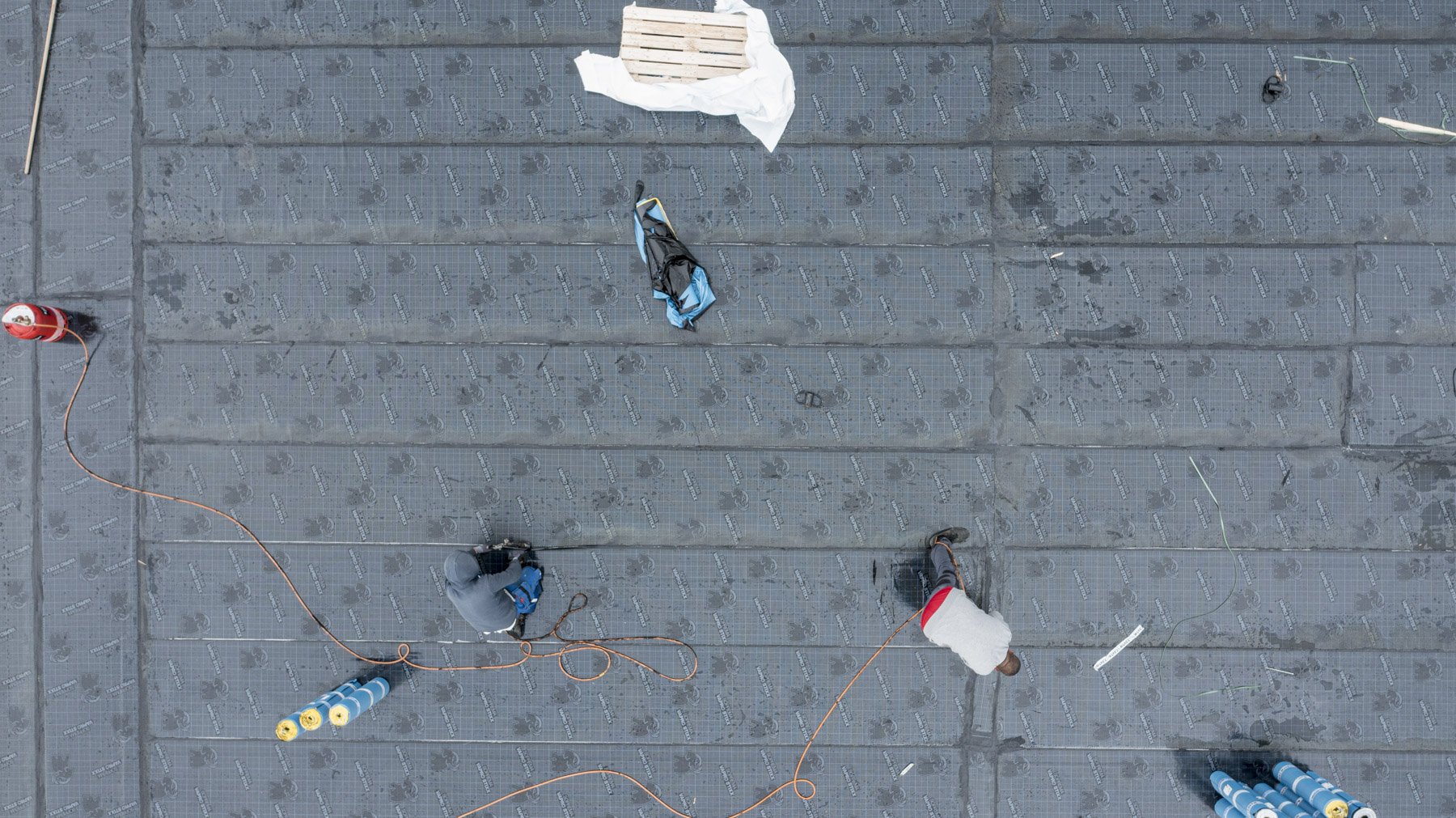 zweiwest Drohnenfotografie Baustelle Holzkraftwerk HKW Erweiterung Basel
