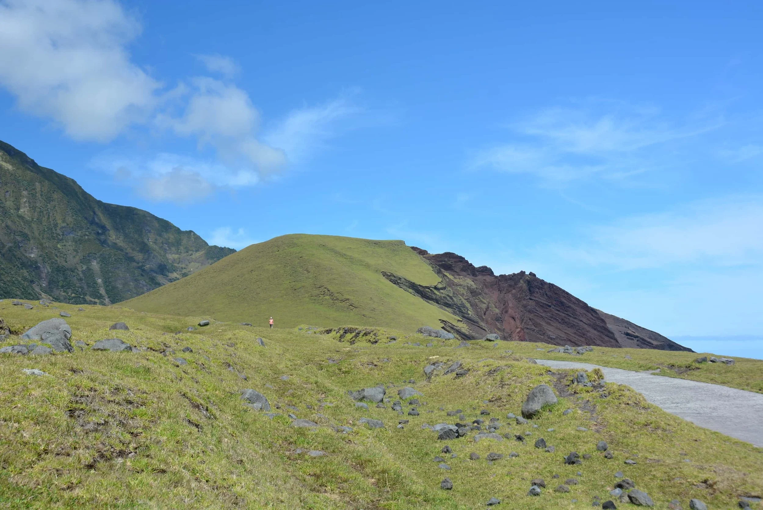 Tristan de Cunha - the walk to the potato patch