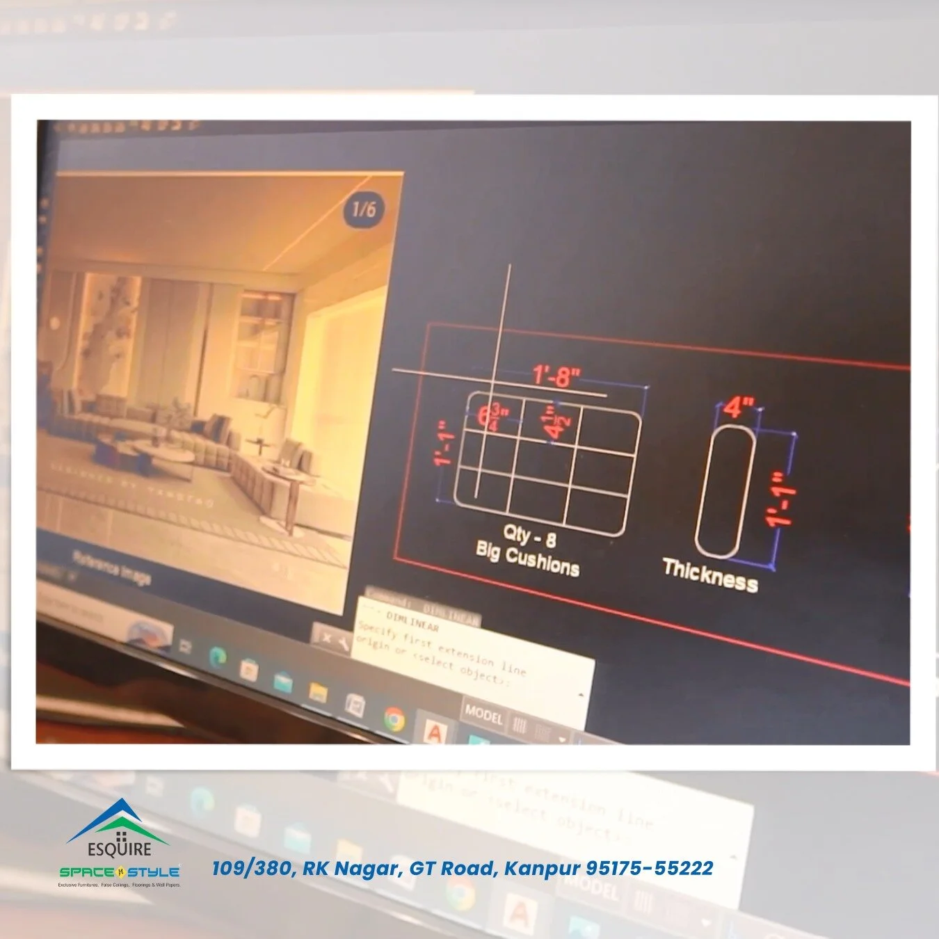 What happens inside the Space n Style workshop.👇
1. We understand clients' needs and visit their space for measurements.
2. We issue production drawings for approval.
3. We produce the article at our factory. Clients can visit our factory anytime to