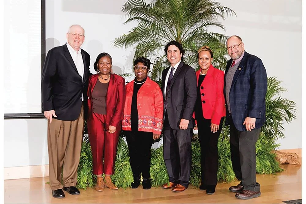 Dr. Gibbs poses for a picture during the 2020 Earl B. Higgins Achievement in Diversity Award ceremony at MUSC.
