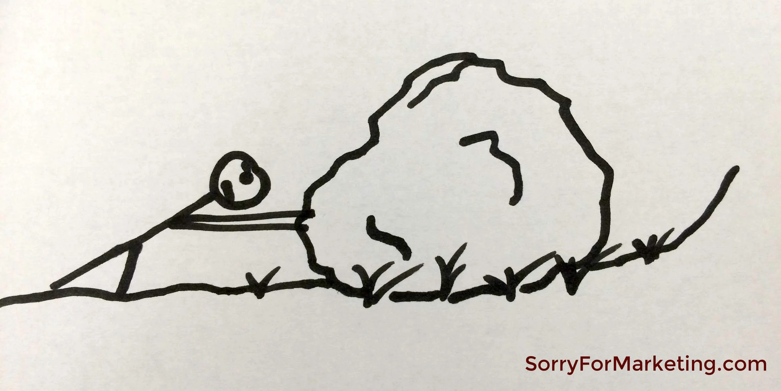 Building an Audience Is Like Pushing a Boulder (Which Requires One Thing Above All Else)