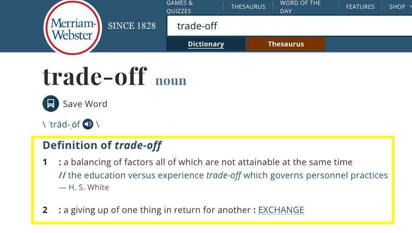 trade-off-definition
