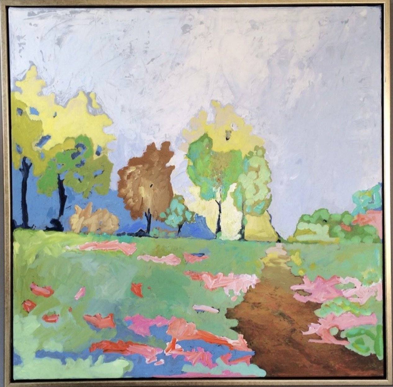 France. 36 x 36 Acrylic on Canvas