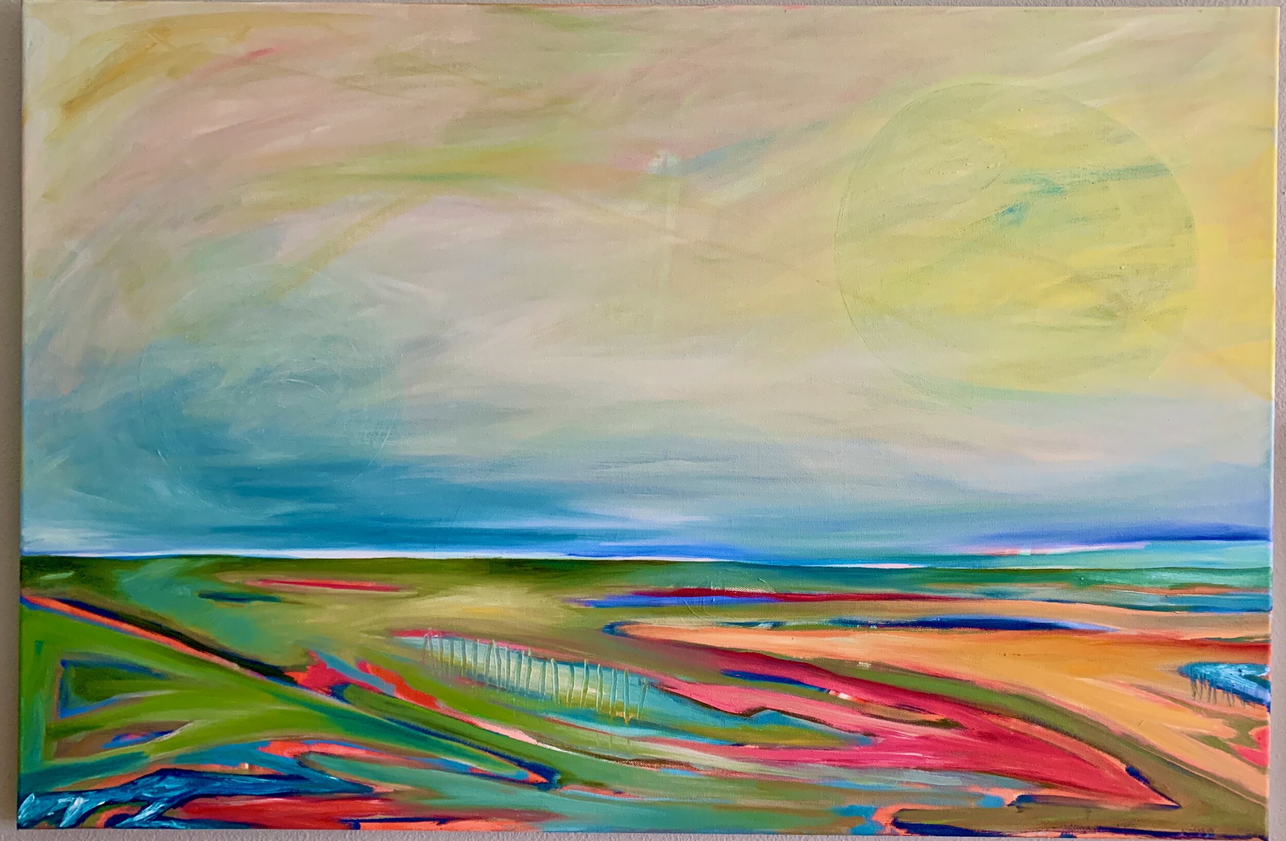 Beach. Oil on Canvas, 2019