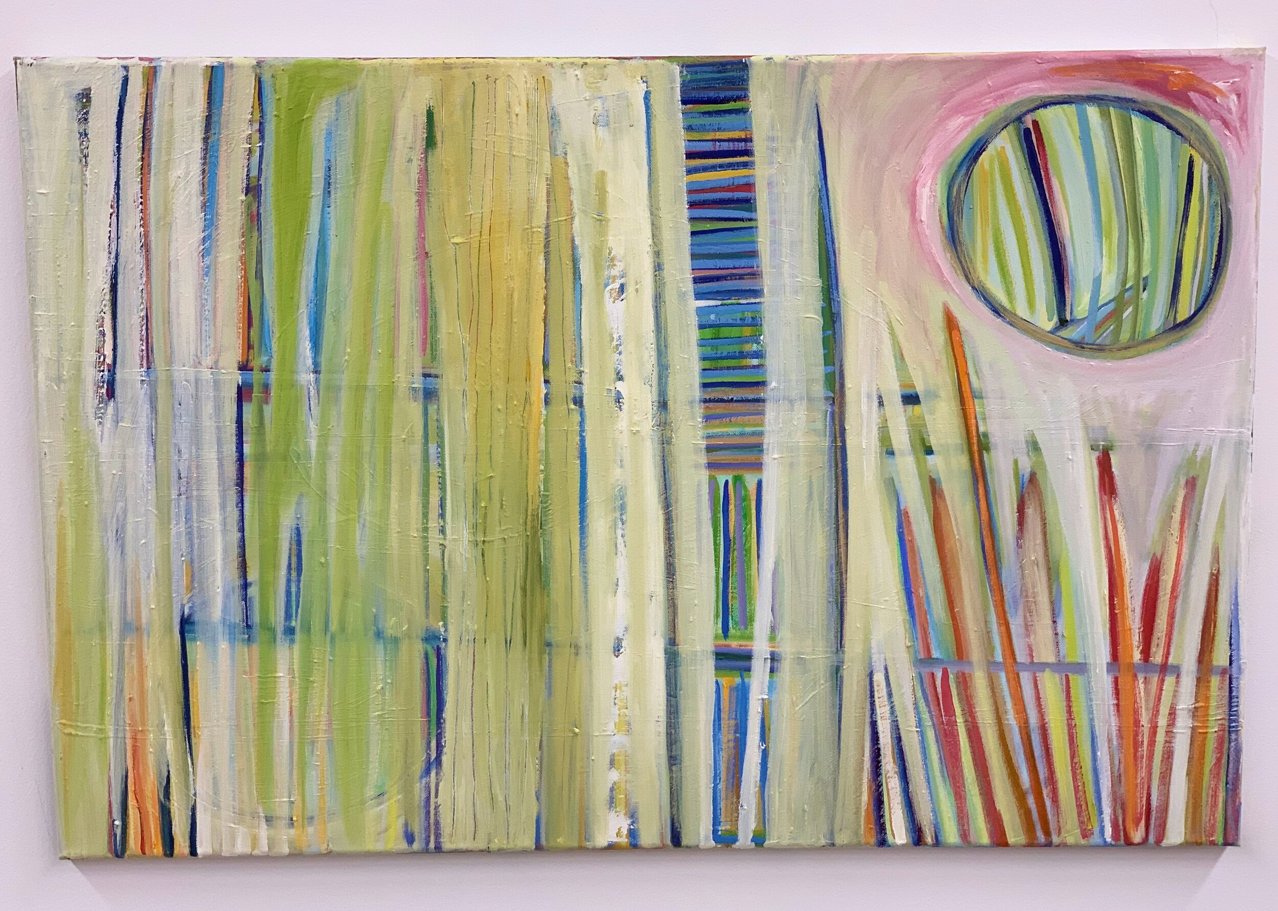 Hay field. Oil on Canvas, 2018-2019