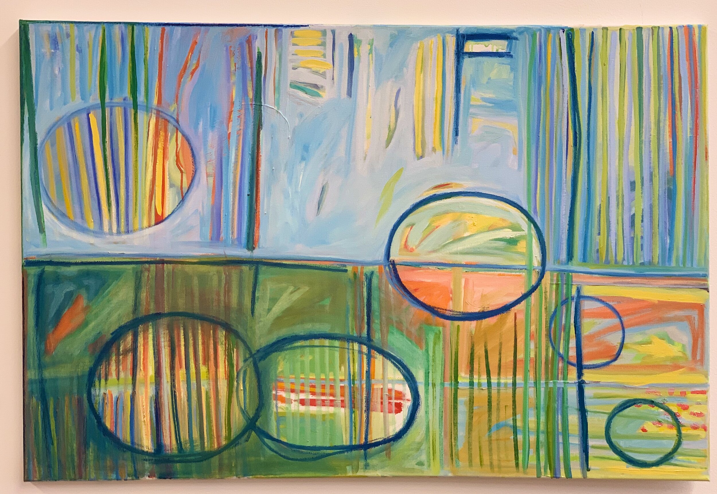 Fields. Oil on canvas, 2018-2019