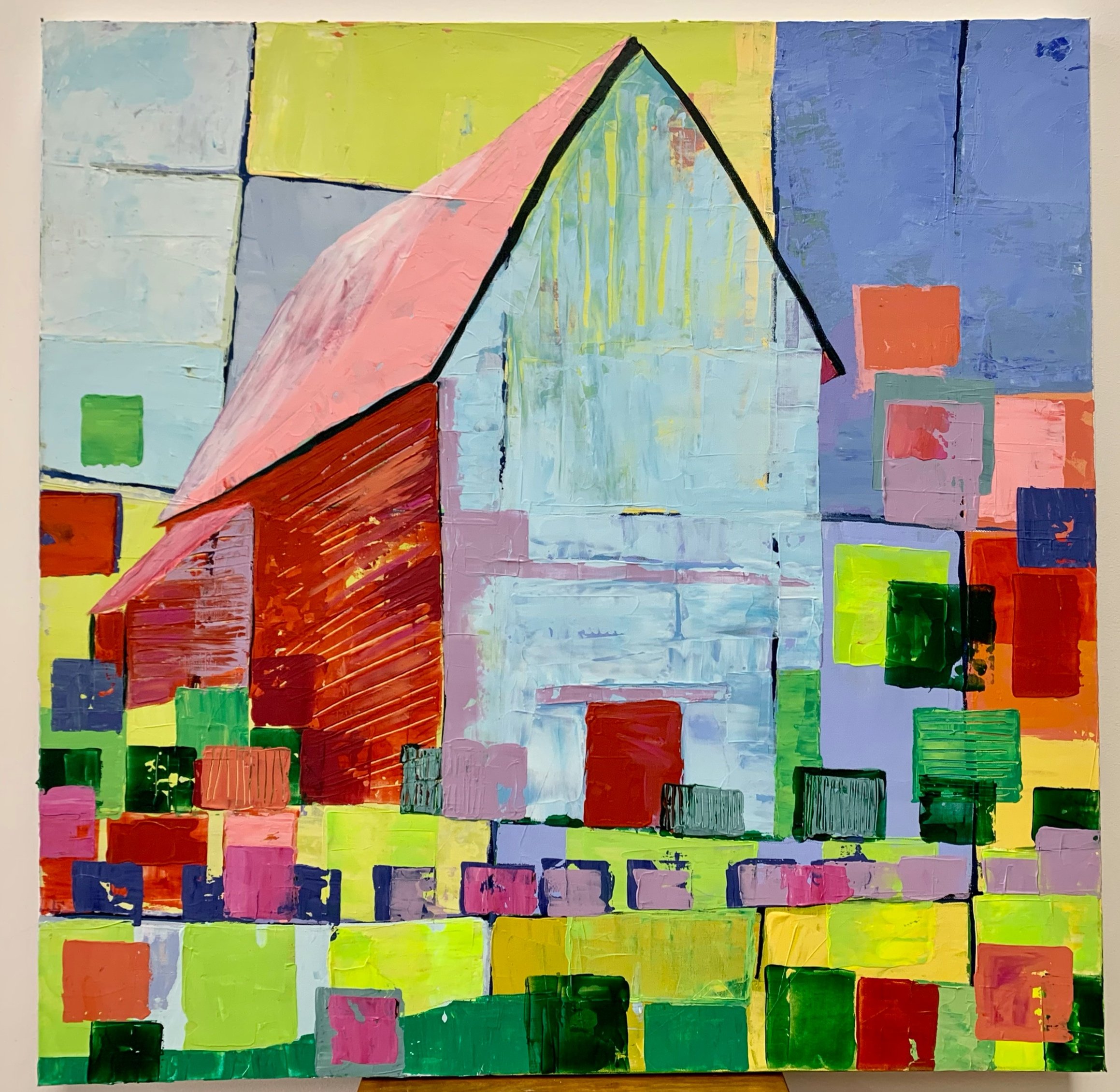 Big Blue Barn
36 x 36 in, Acrylic on canvas. SOLD