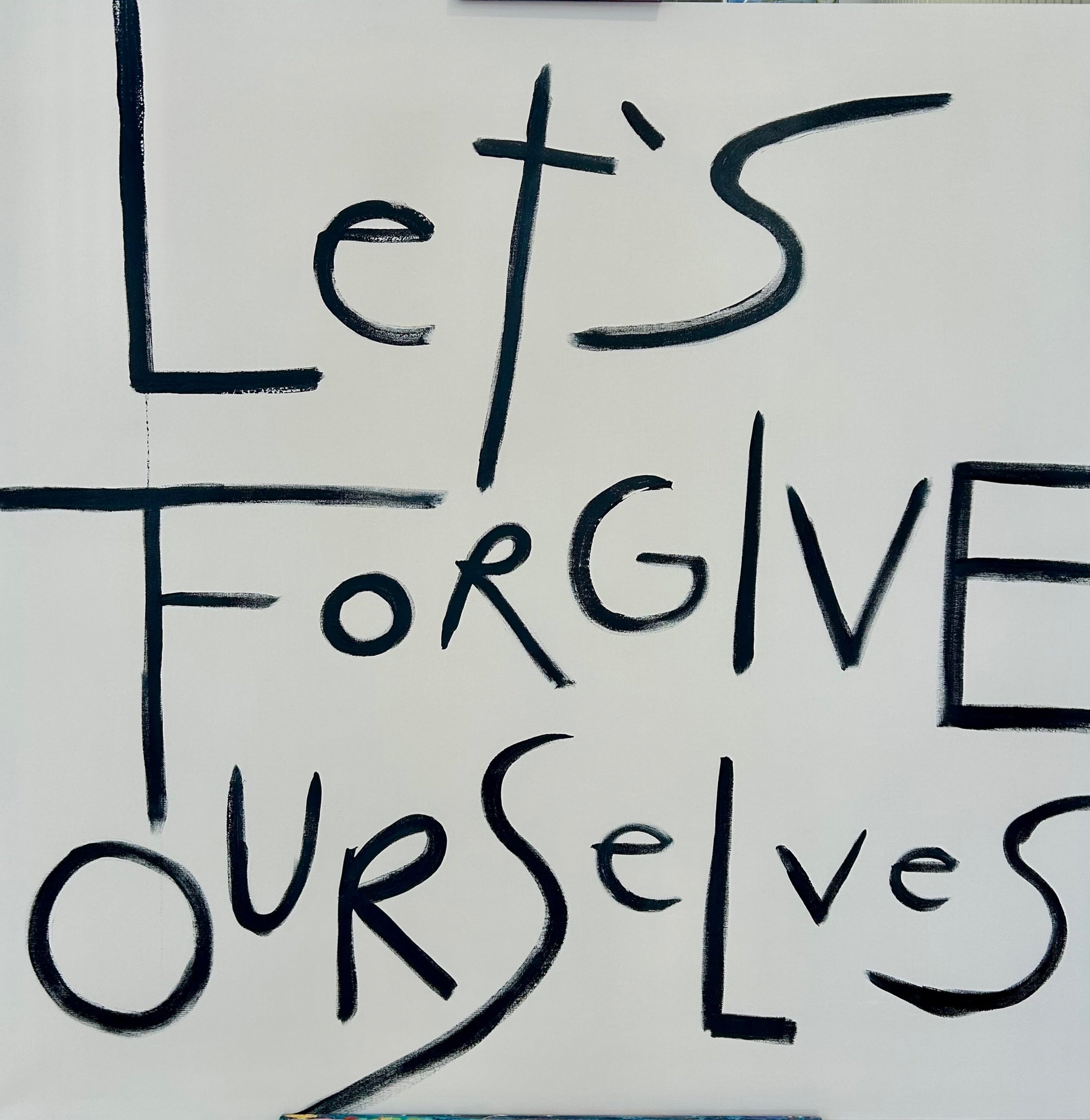 Let's Forgive Ourselves
48 x 48
Acylic on canvas
