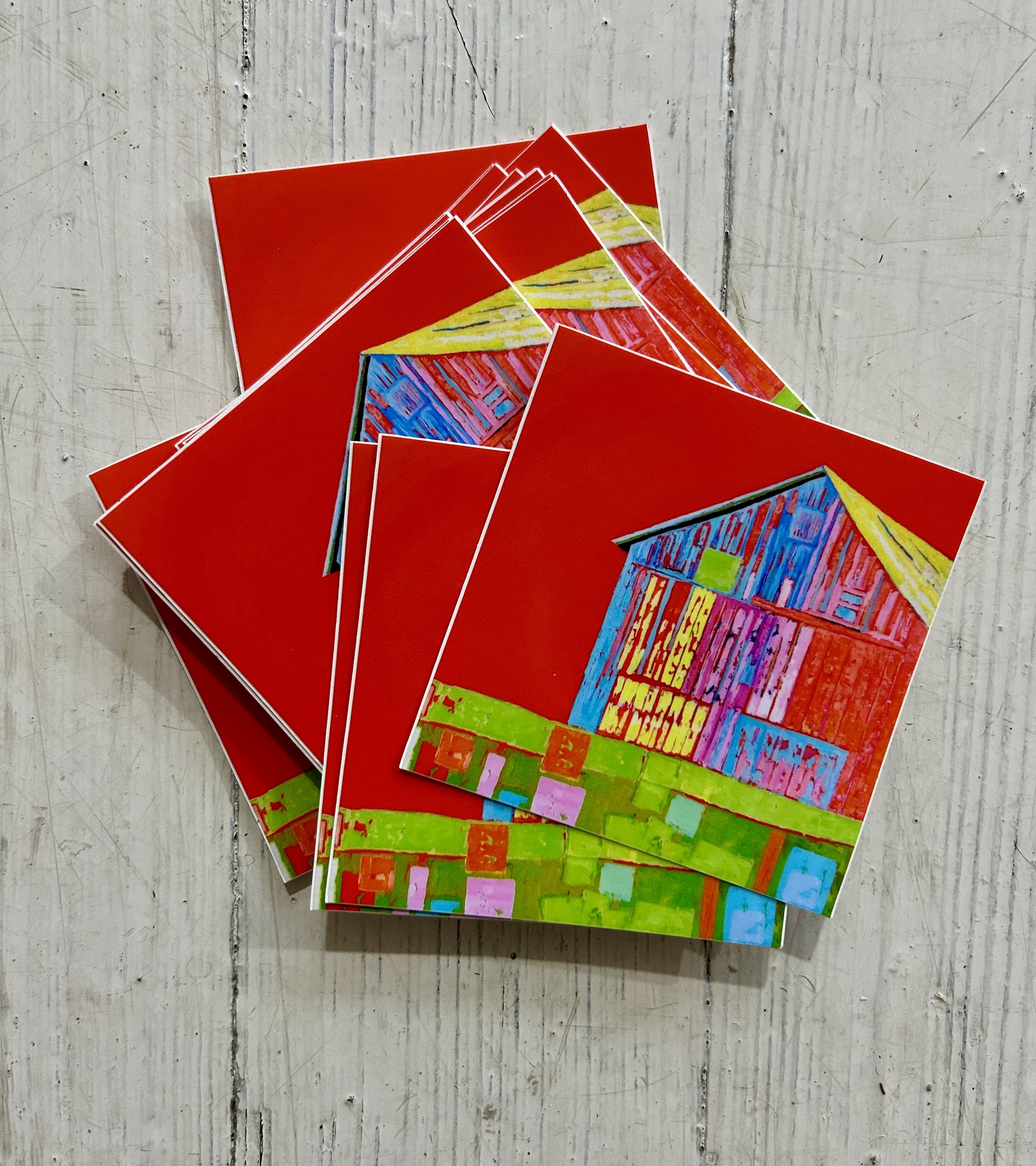 Red Barn stickers