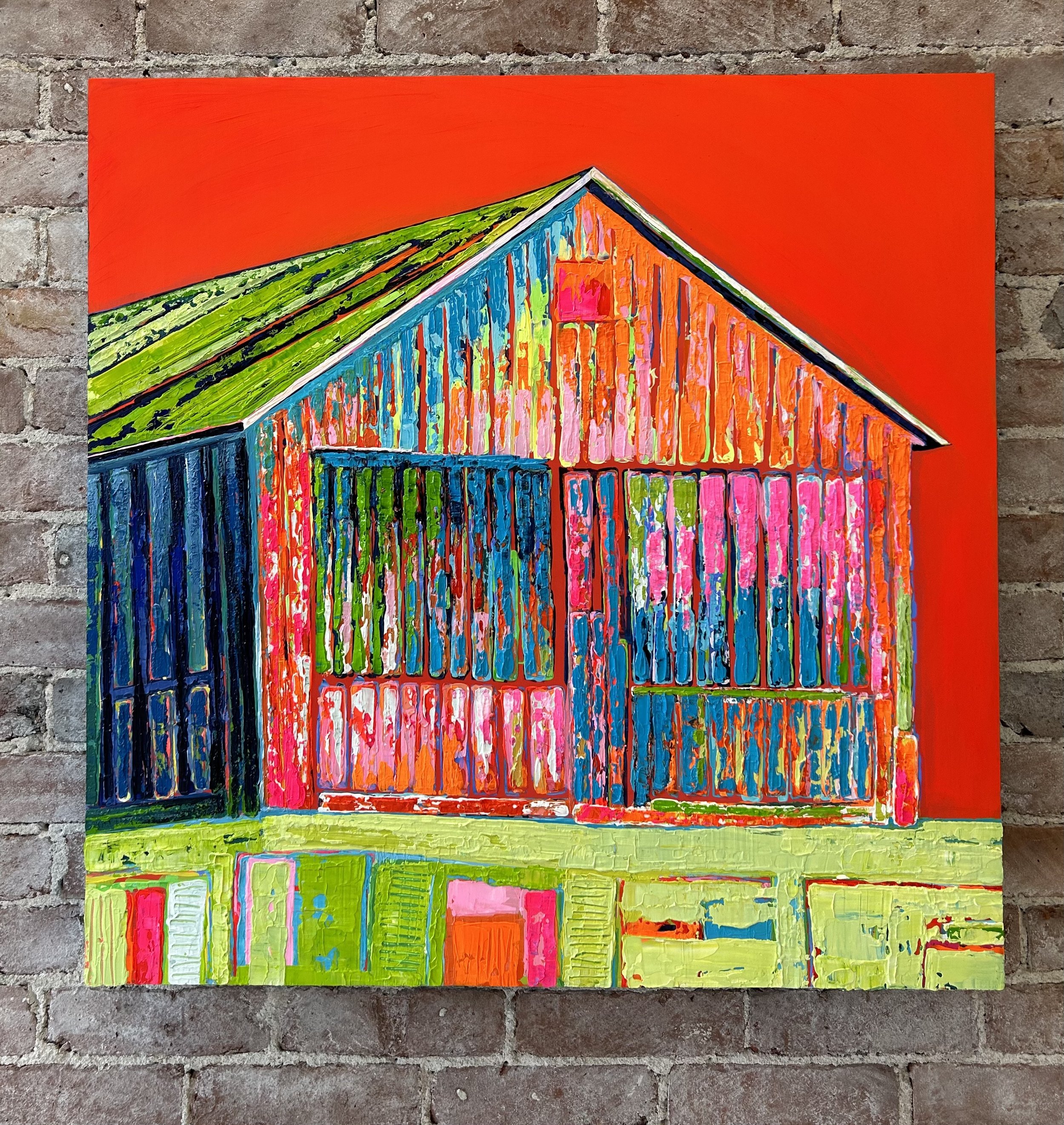 RED Sky Barn
36 x 36 x 2 Acrylic on Birch Panel. SOLD