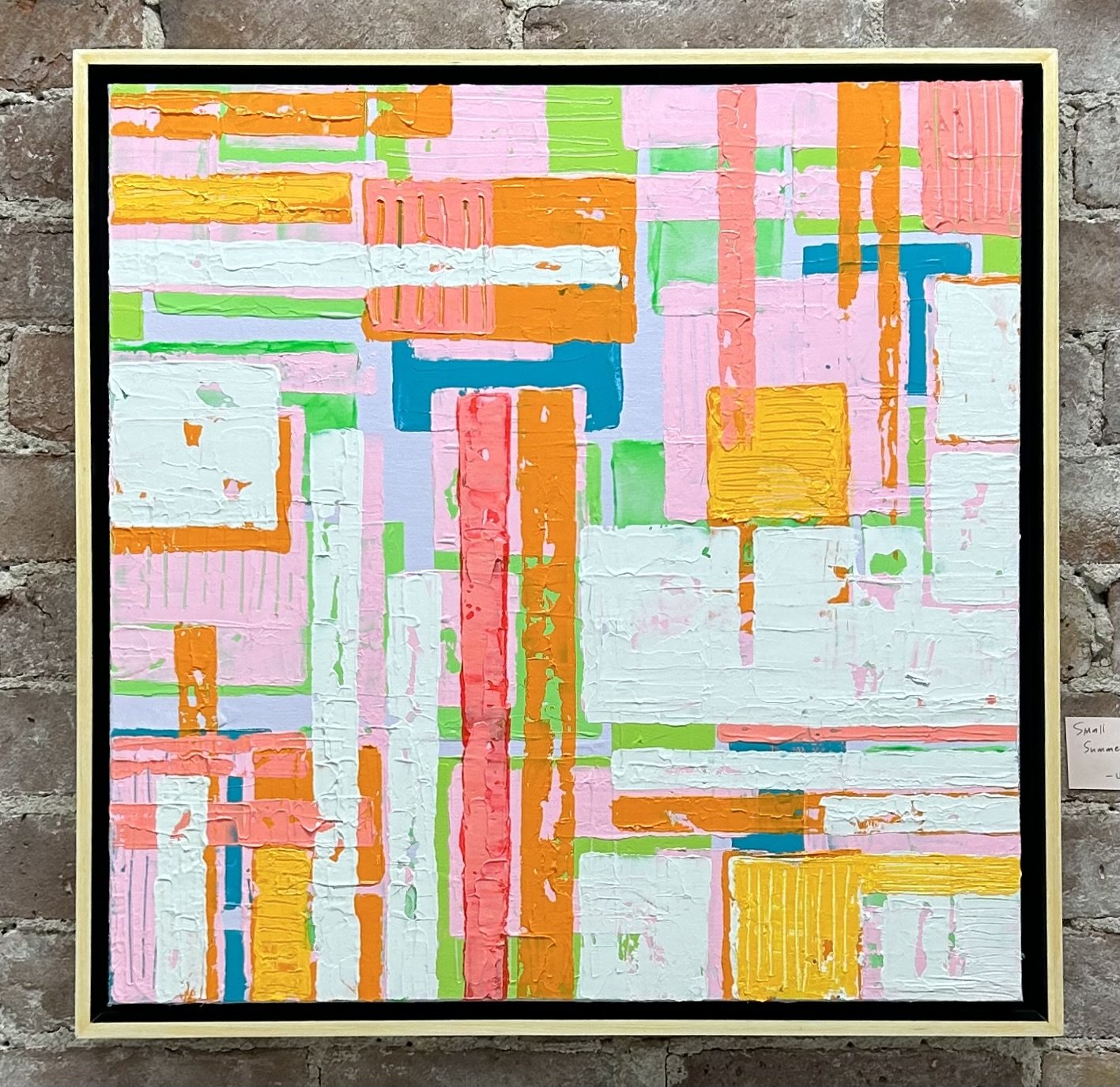 Peaches. SOLD
20 x 20 Acrylic on canvas