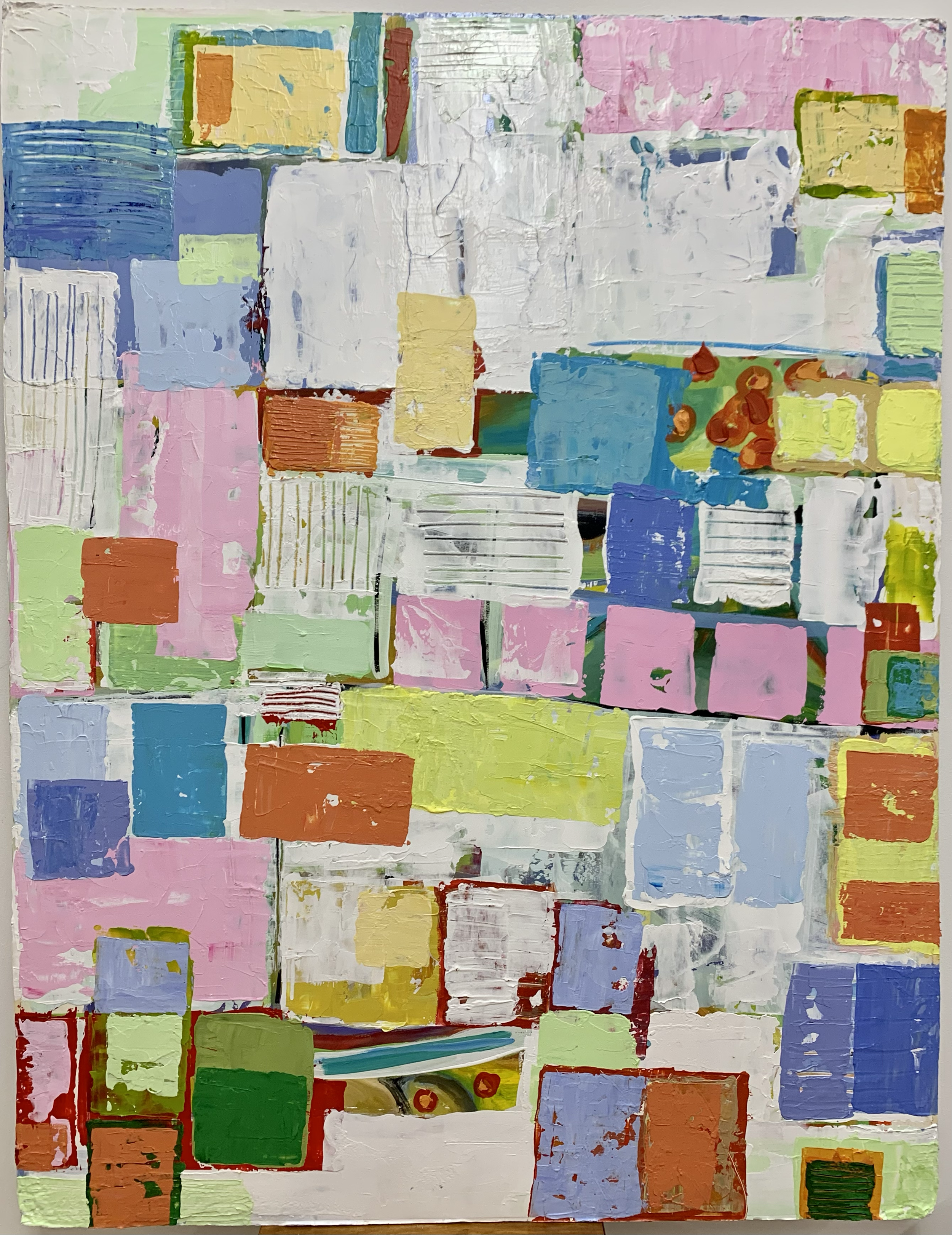 Left Over. 48 x 60 Acrylic on foam board SOLD