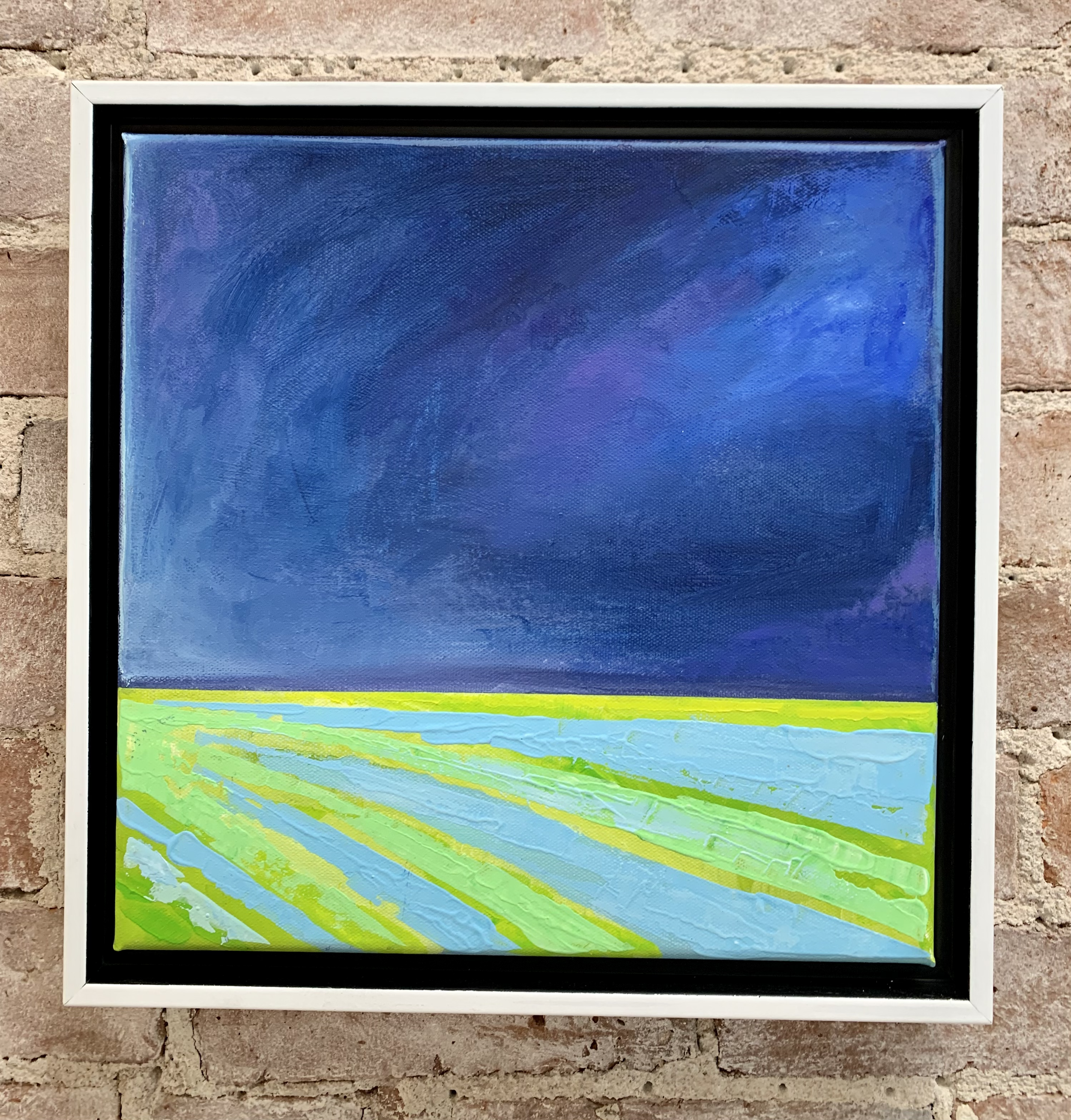 Field 12 x 12 Acrylic on canvas SOLD