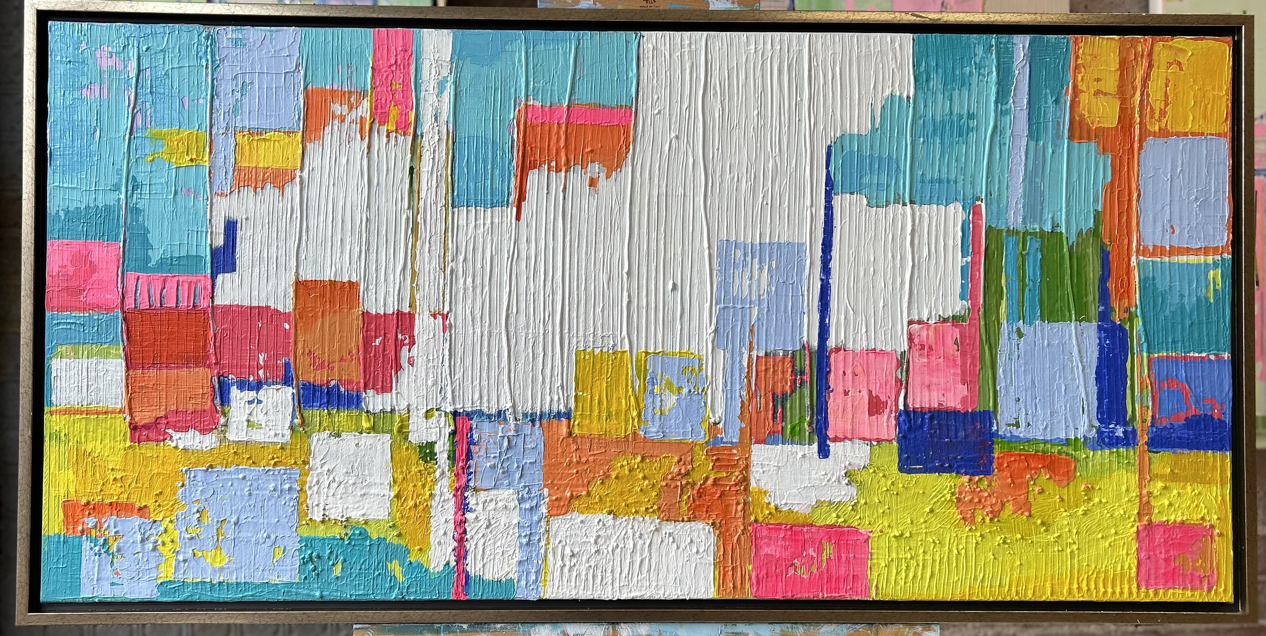New Mexico. 24 x 45 Acrylic on canvas