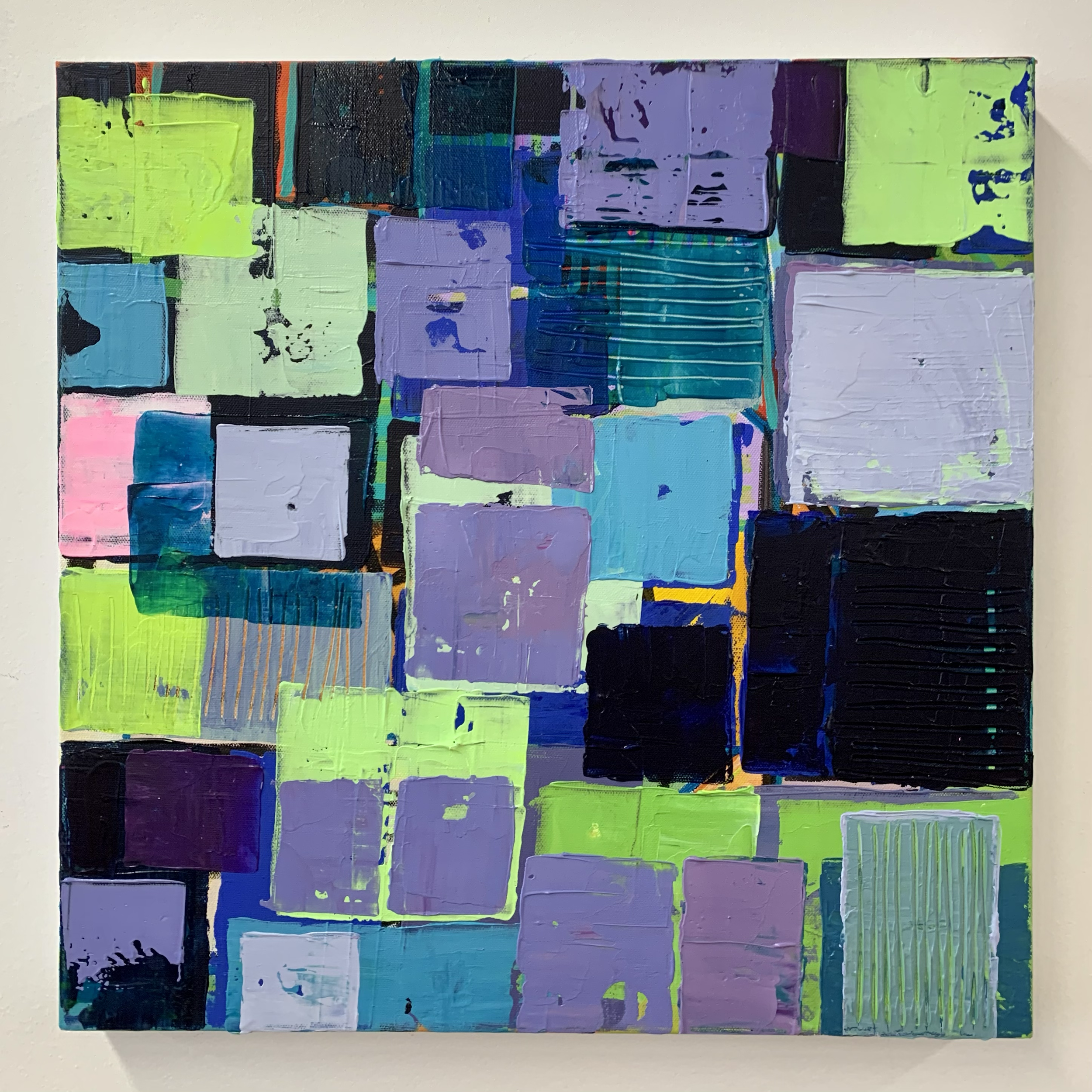 Finding You. 20 x 20 Acrylic on canvas SOLD
