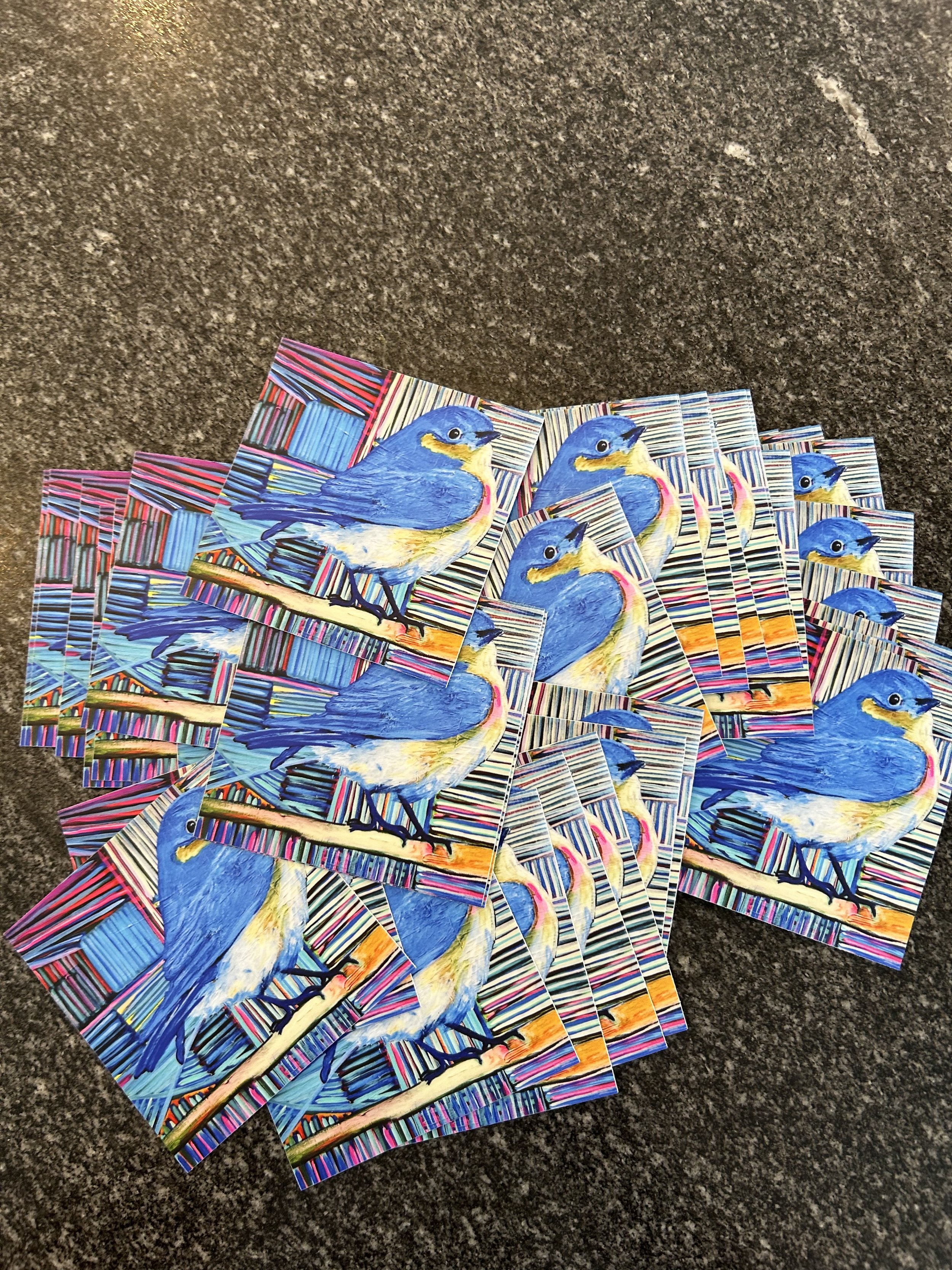 bluebird STICKERS