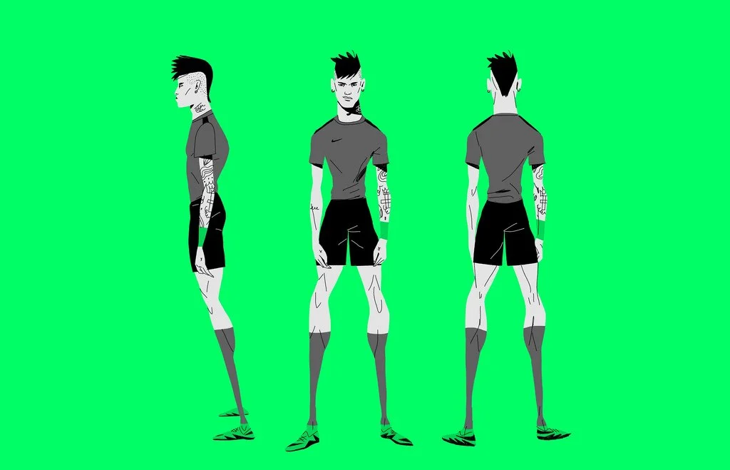 Nike Deceptive by Nature — Character Development