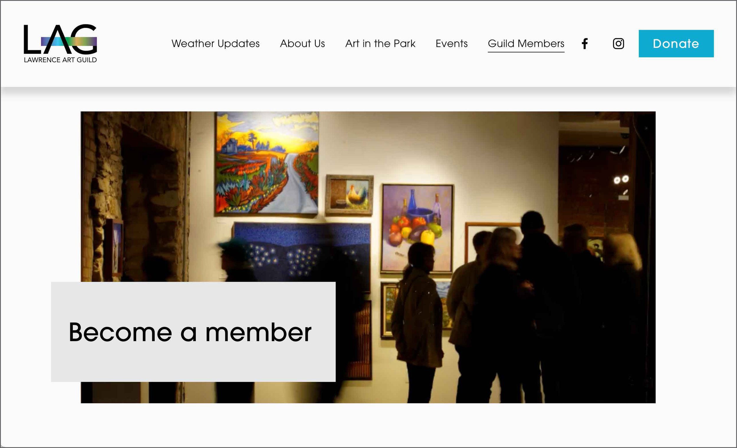 websites for nonprofit arts organizations