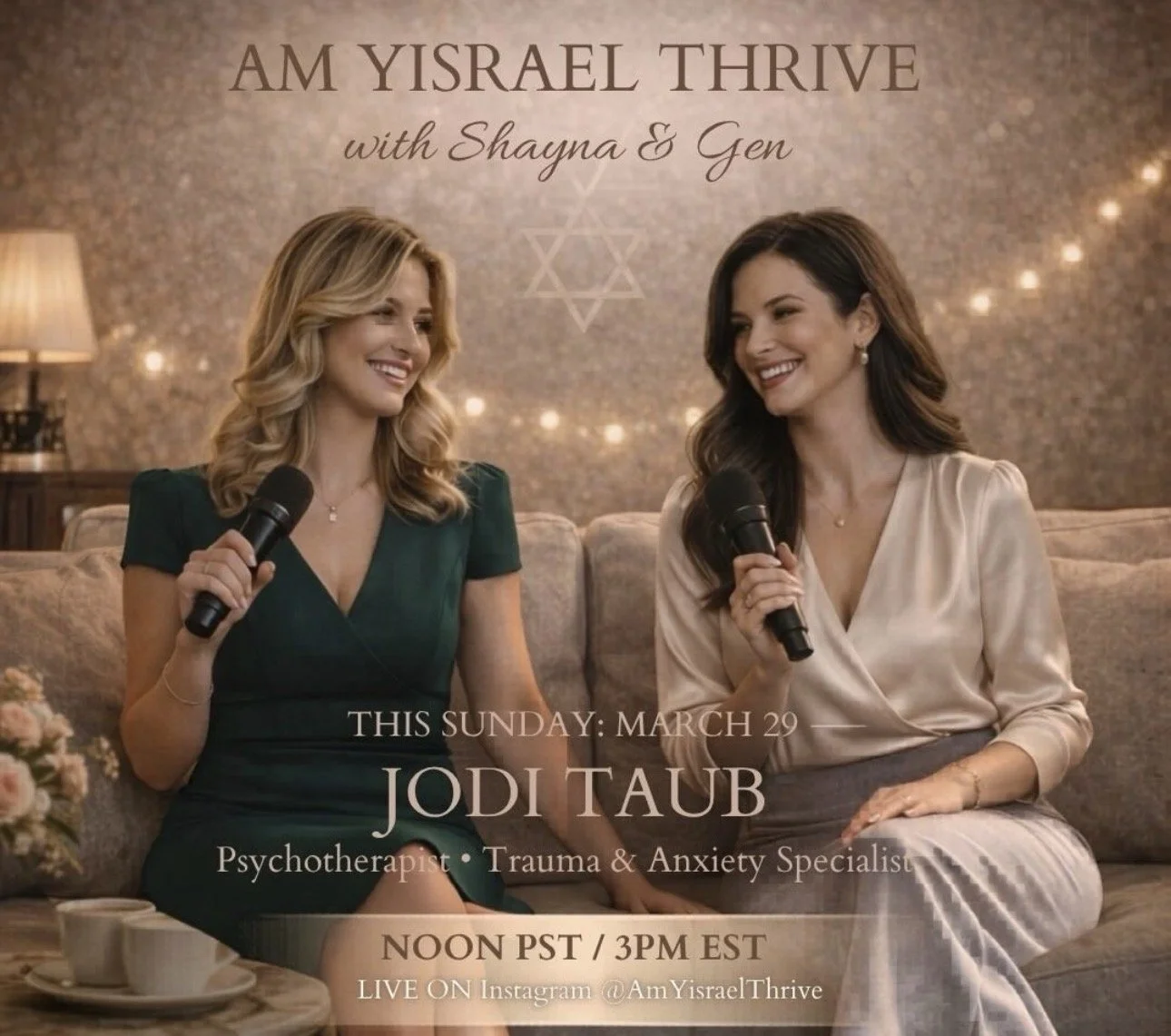 Appearance: Am Yisrael Thrive Podcast with Shayna Netanya and Jennifer Hayes