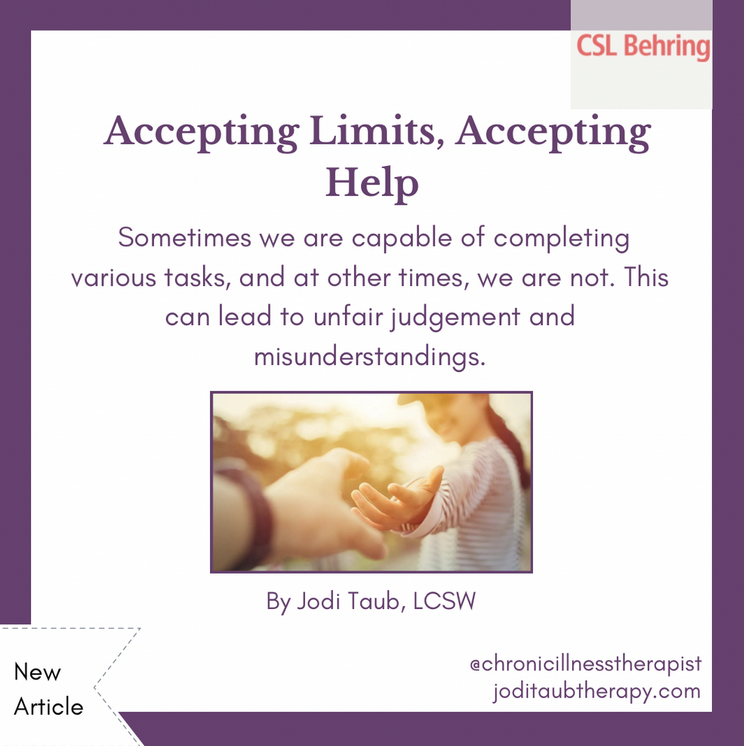Accepting Limits, Accepting Help